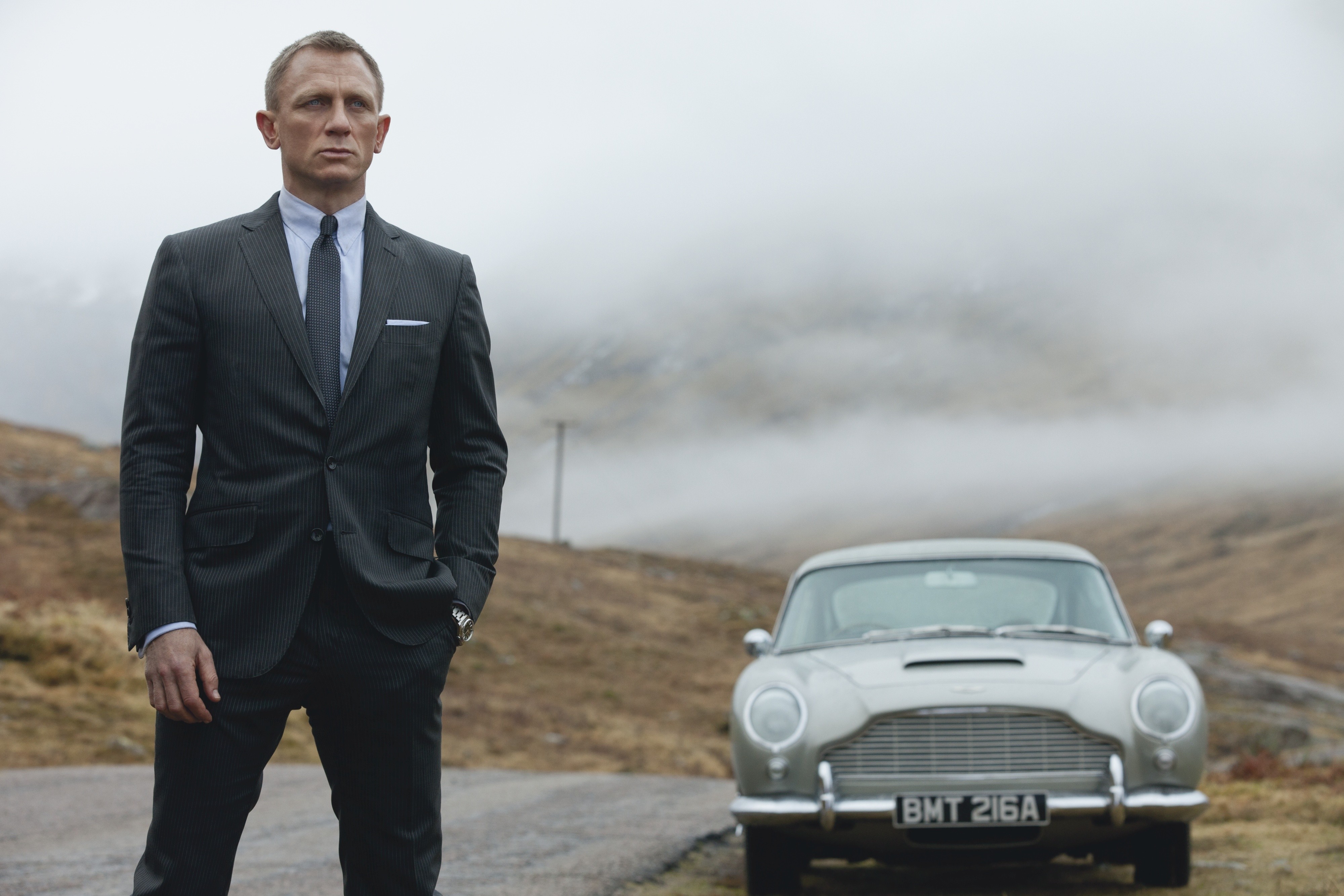 James Bond’s vintage Aston Martin DB5 looks pretty passe compared with the high-tech luxury motors on this list. Photo: United Artists Corporation