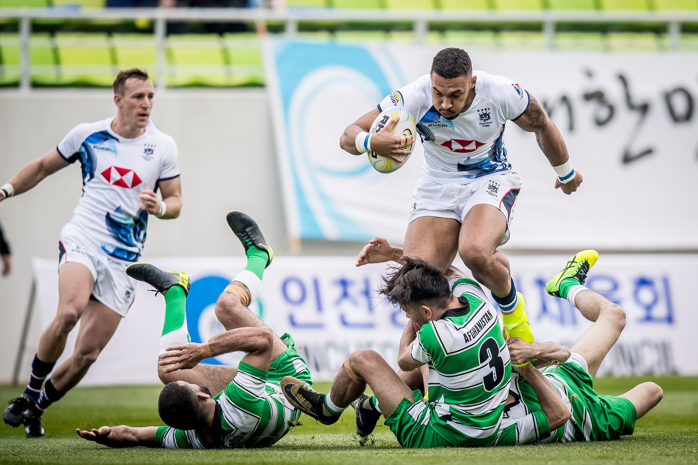 Max Denmark and company will get a chance to sharpen their teeth before the Hong Kong Sevens in South America. Photo: HKRU