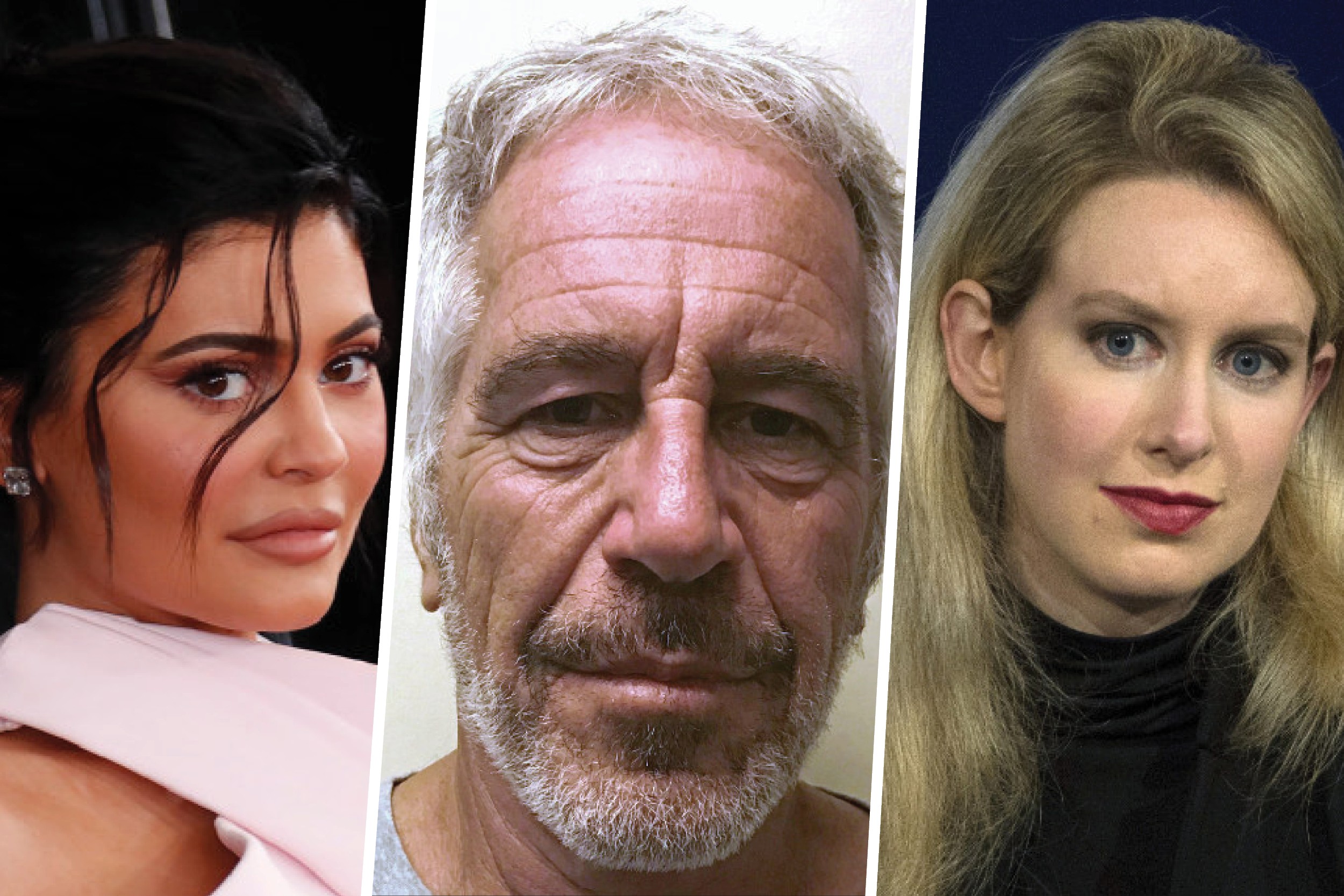 Billionaires Kylie Jenner, Jeffrey Epstein and Elizabeth Holmes were all involved in scandals in the past decade. Photo: SCMP
