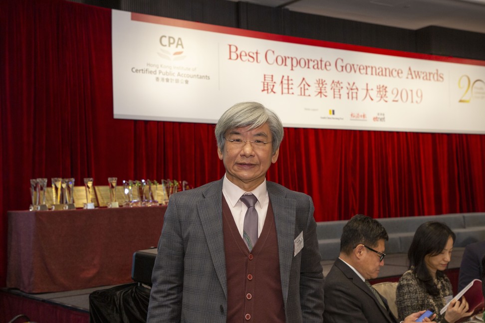 Mak Ka-wai, deputy director of the Drainage Services Department, which was recognised at the Best Corporate Governance Awards 2019. Photo: Frank Chan