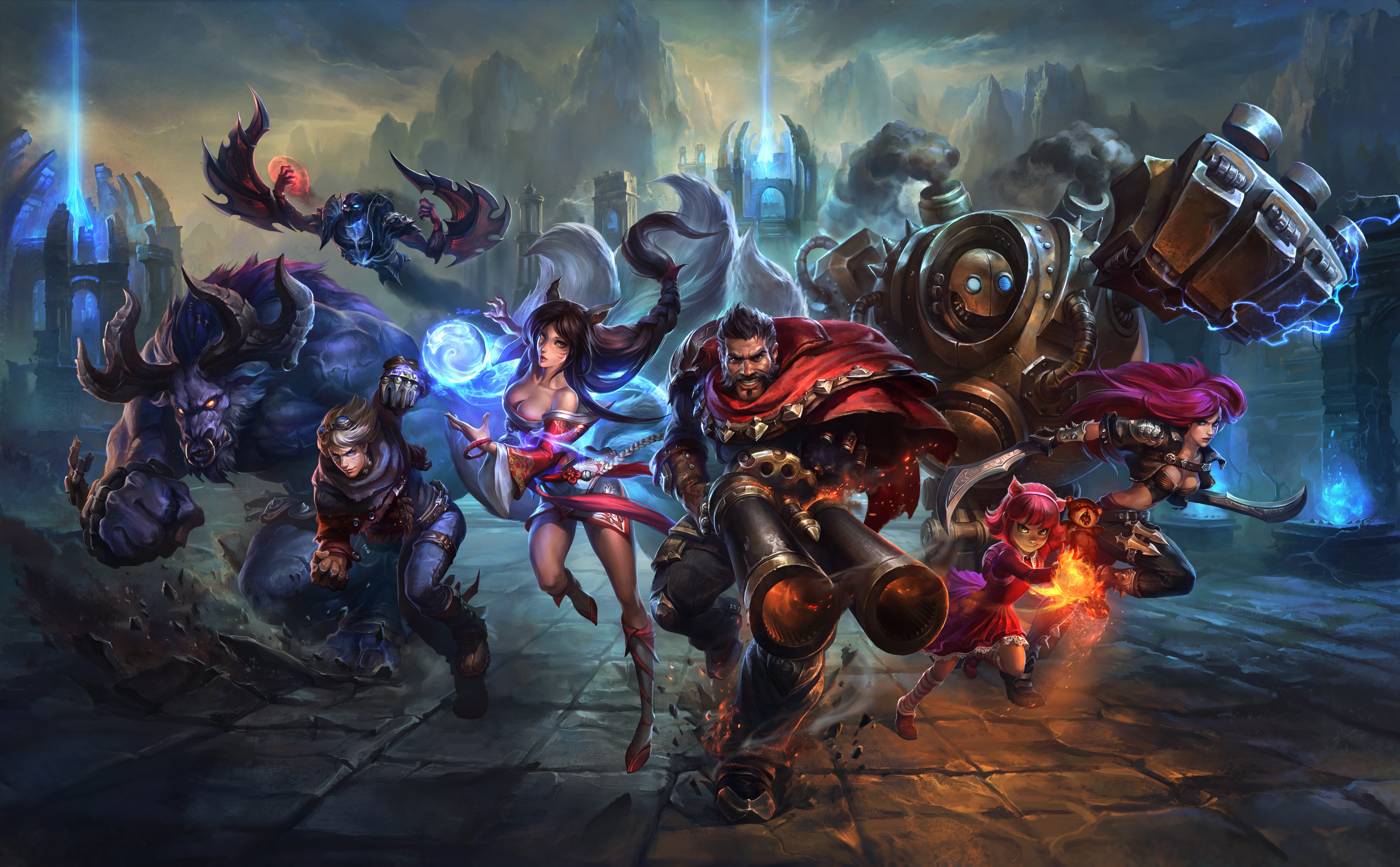Heroes from League of Legends. Photo: Riot Games