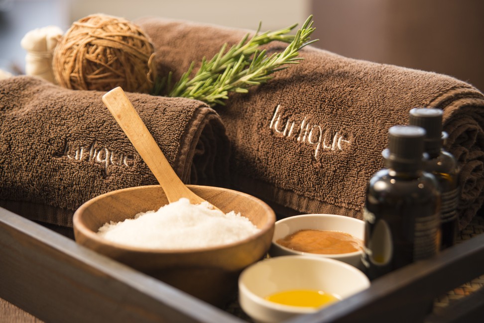 Touch of Heaven Day Spa Package, Jurlique Day Spa starts with a gentle salt body scrub.