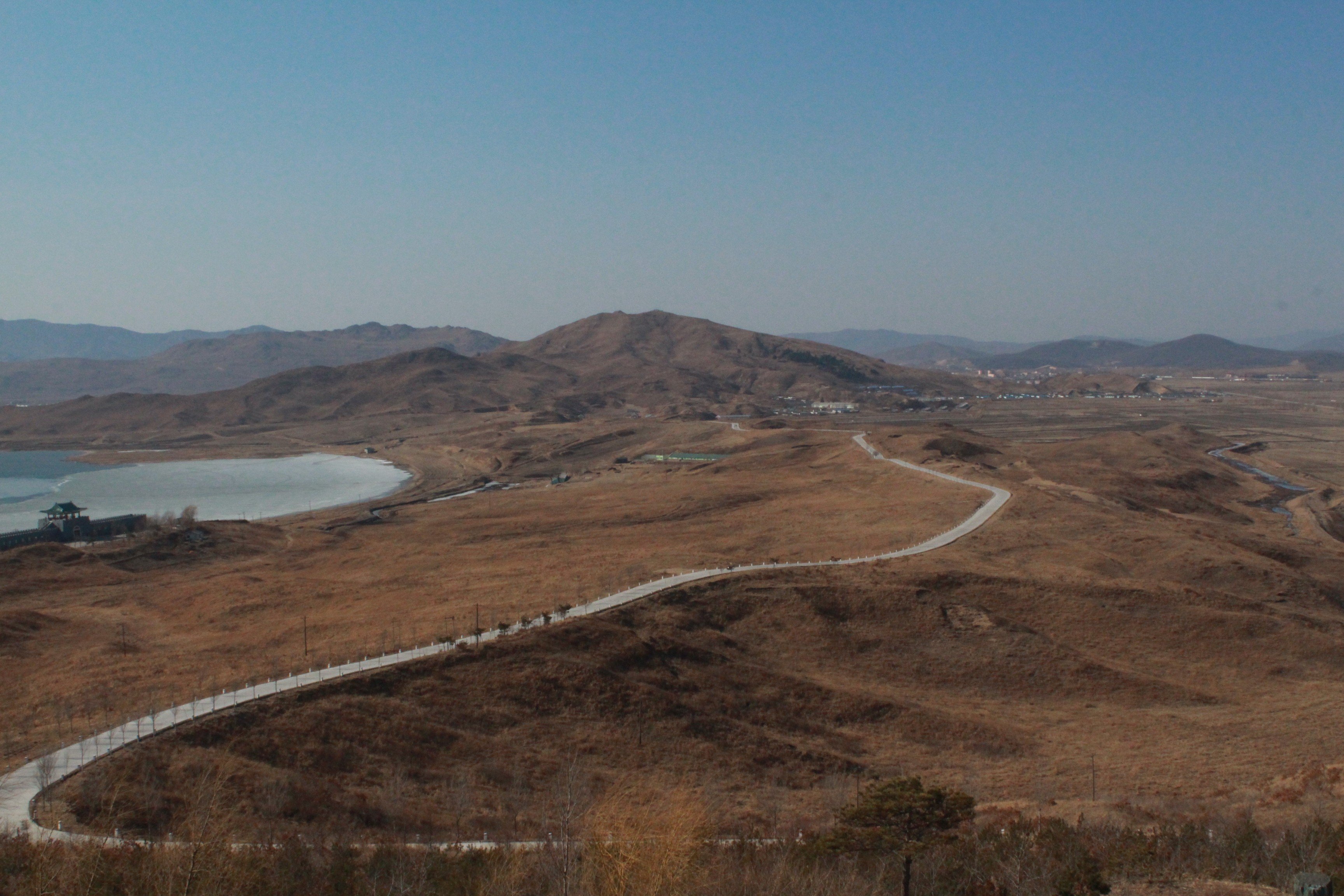 Where the borders of North Korea, Russia and China meet. Photo: Tommy Walker.
