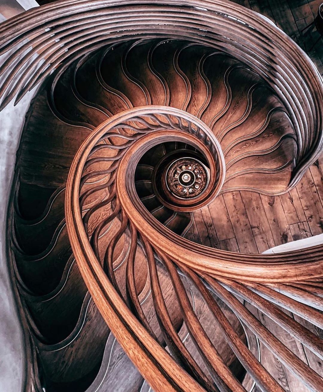 A grand circular staircase greets visitors to Hide – the London restaurant with Europe’s largest wine list. Photo: Handout