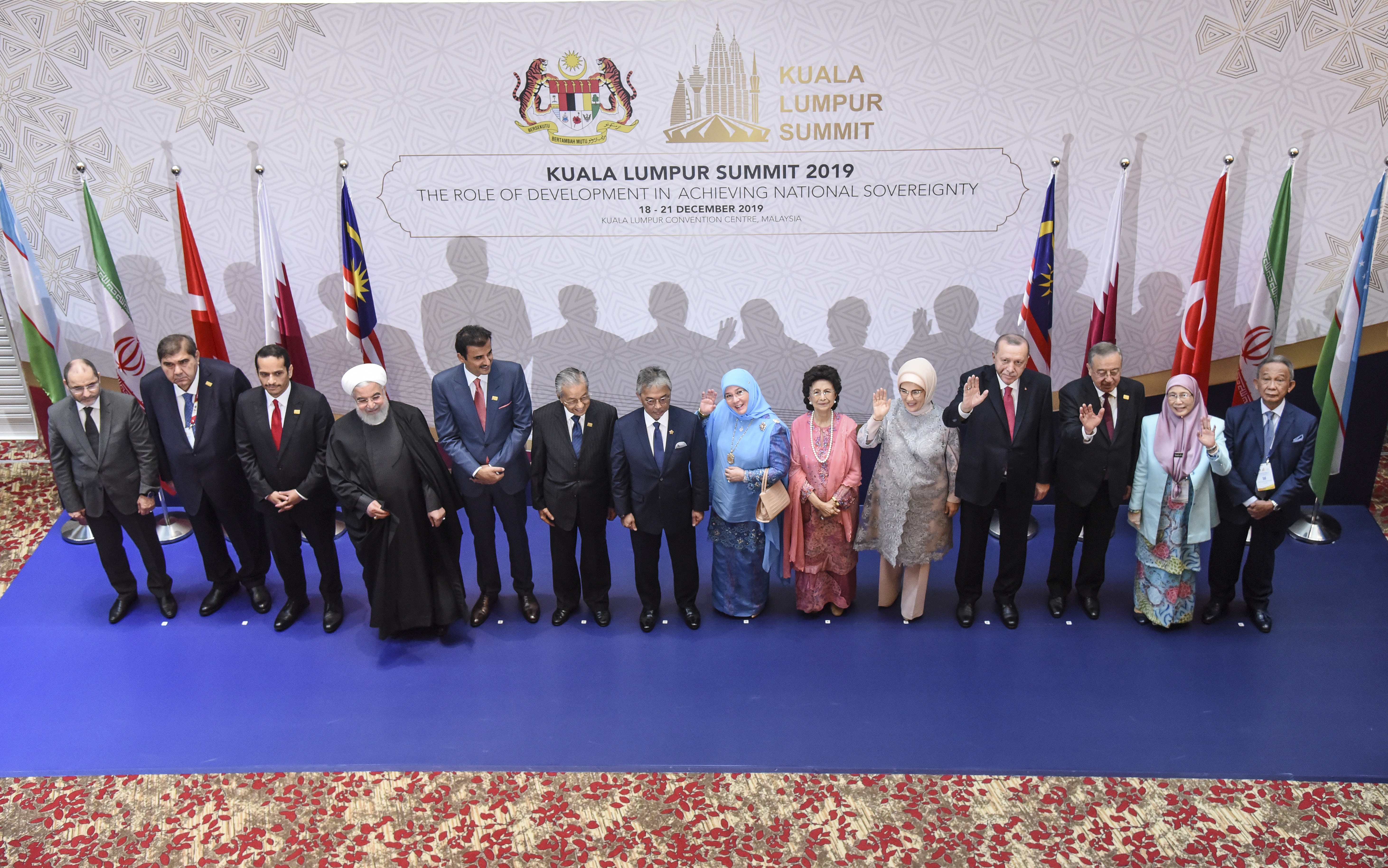 Delegates at the Kuala Lumpur Summit 2019. Photo: EPA-EFE
