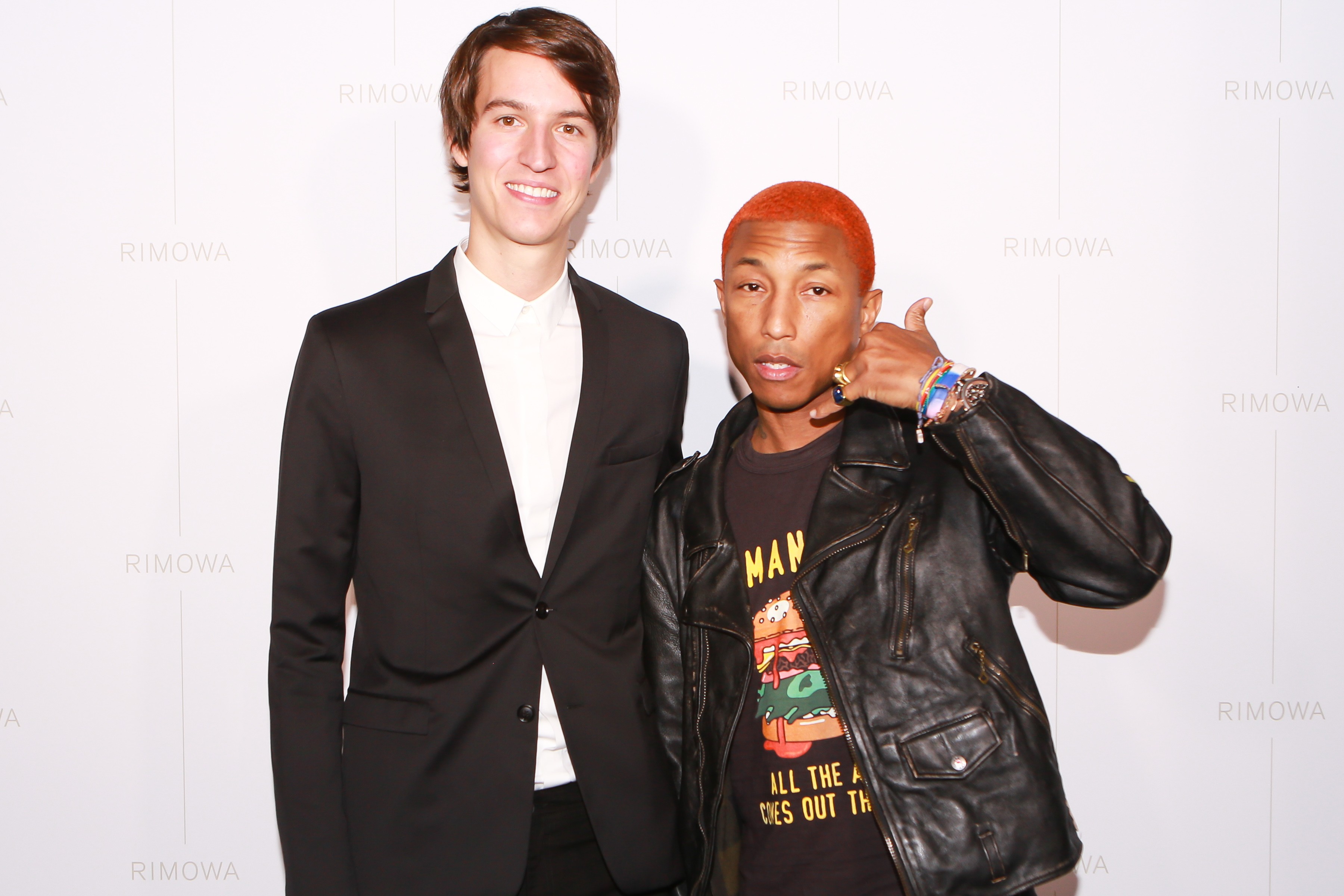 Alexandre Arnault and Pharrell Williams. Photo: Sansho Scott/BFA.com