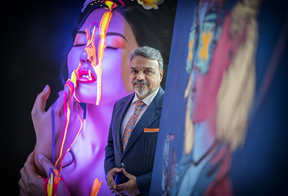 Ravi Thakran, co-founder of Artitude Galeria and CEO of L Catterton. Photo: Bryan van der Beek