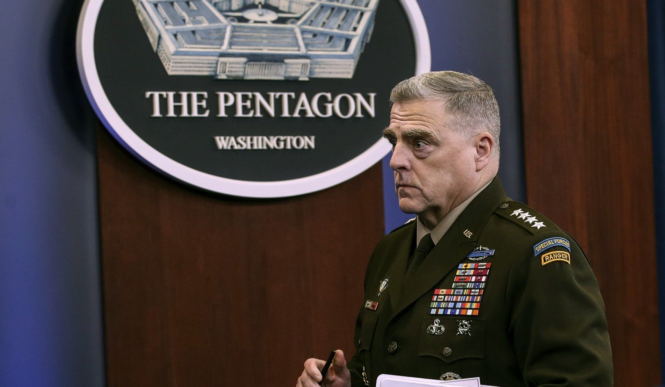 General Mark Milley, chairman of the Joint Chiefs of Staff. Photo: AFP