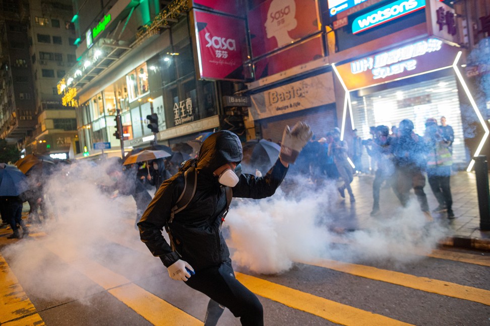 Protesters have clashed with police for three days over the festive period. Photo: EPA