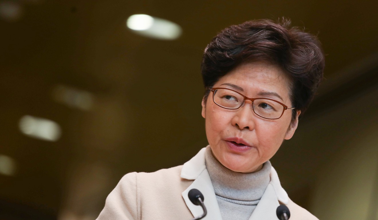 Carrie Lam says the extradition bill unleased ‘havoc’. Photo: May Tse