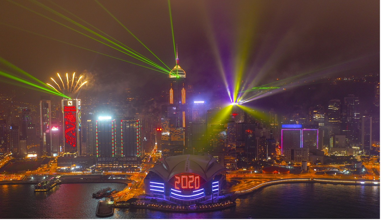 The draw was organised as the annual fireworks display was cancelled for more muted celebrations. Photo: Martin Chan