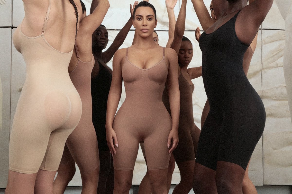 Kim Kardashian launched her own ill-advisedly named Kimono range. Photo: Reuters