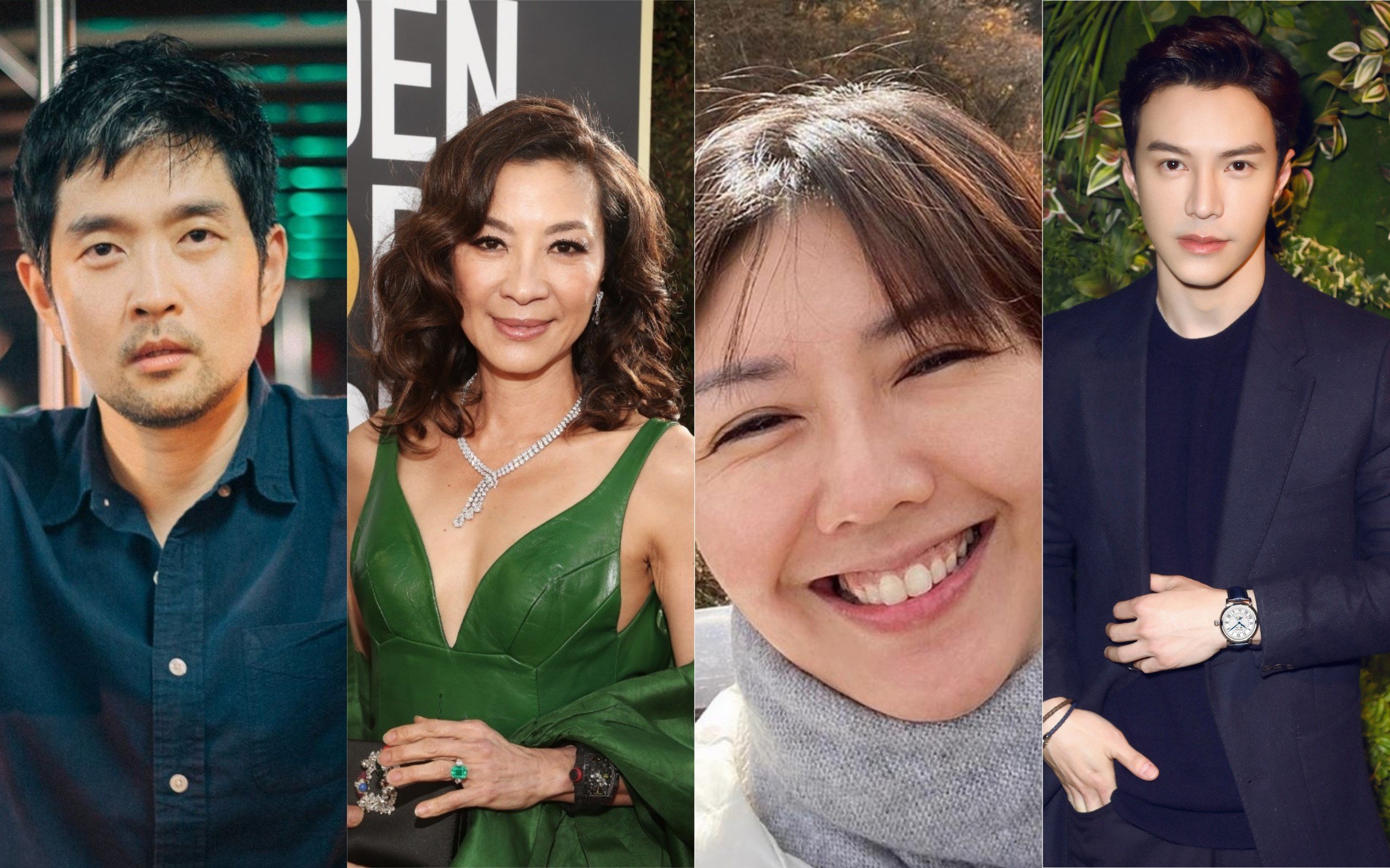 From left, Lawrence Ong, Michelle Yeoh, Stefanie Sun and Lawrence Wong are among the stars to have become hot property in the Chinese entertainment industry. Photos: Facebook/Handout/Instagram