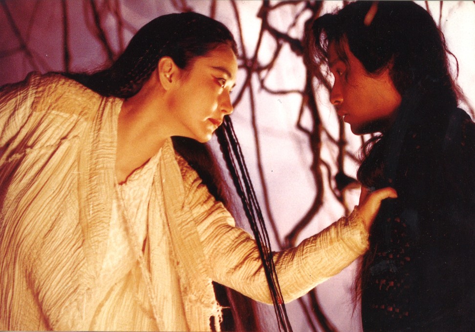 Lin in a still from The Bride with White Hair.