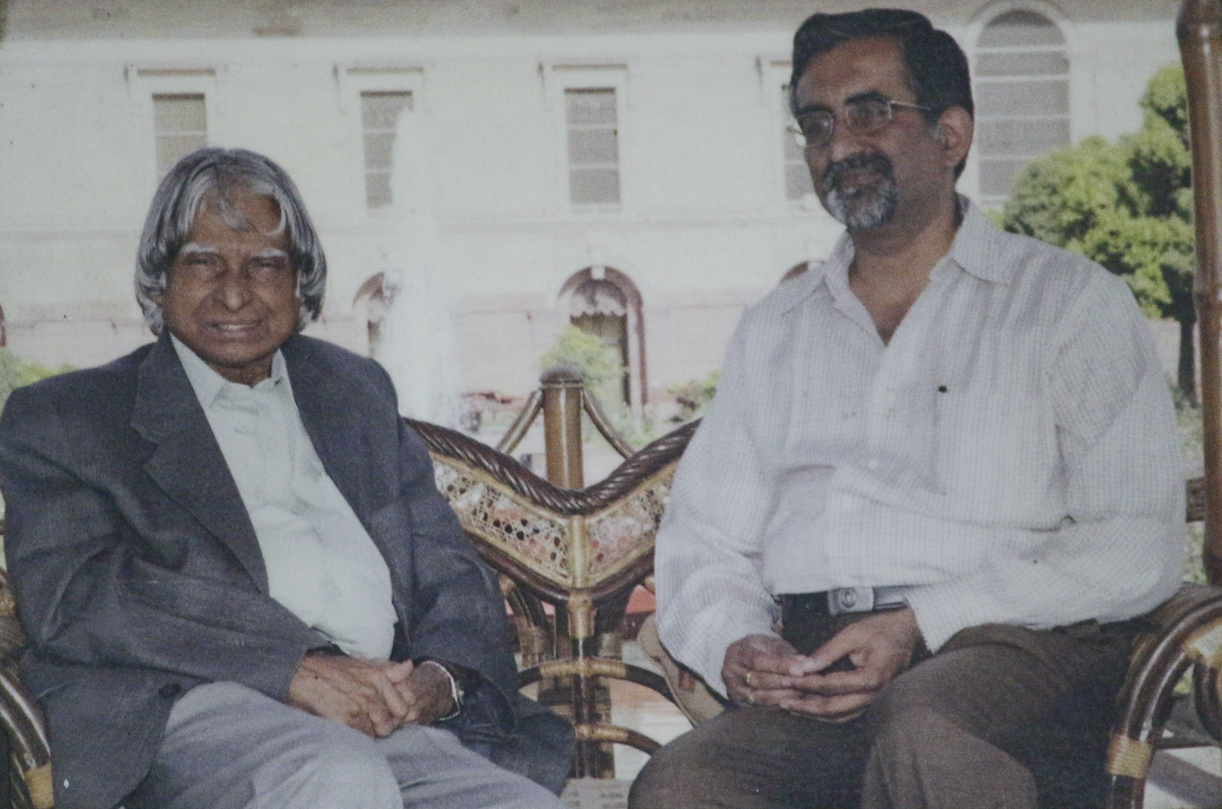 Acupressure healer Ketan Shah (right) has treated Adbul Kalam, the 11th President of India. Photo: SCMP