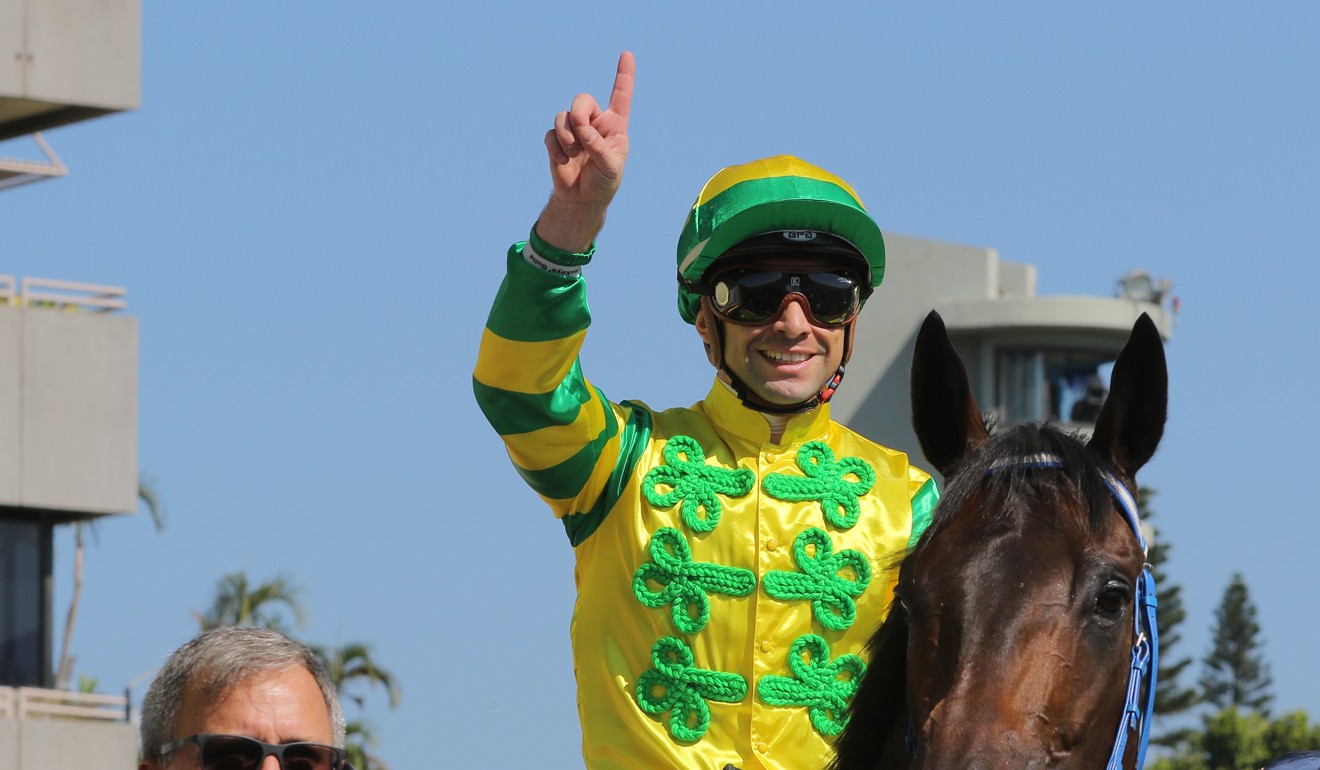 Umberto Rispoli wins at Sha Tin.