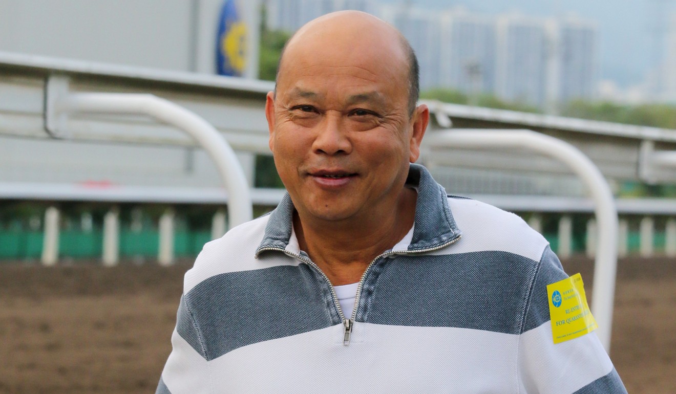 Macau trainer Joe Lau.
