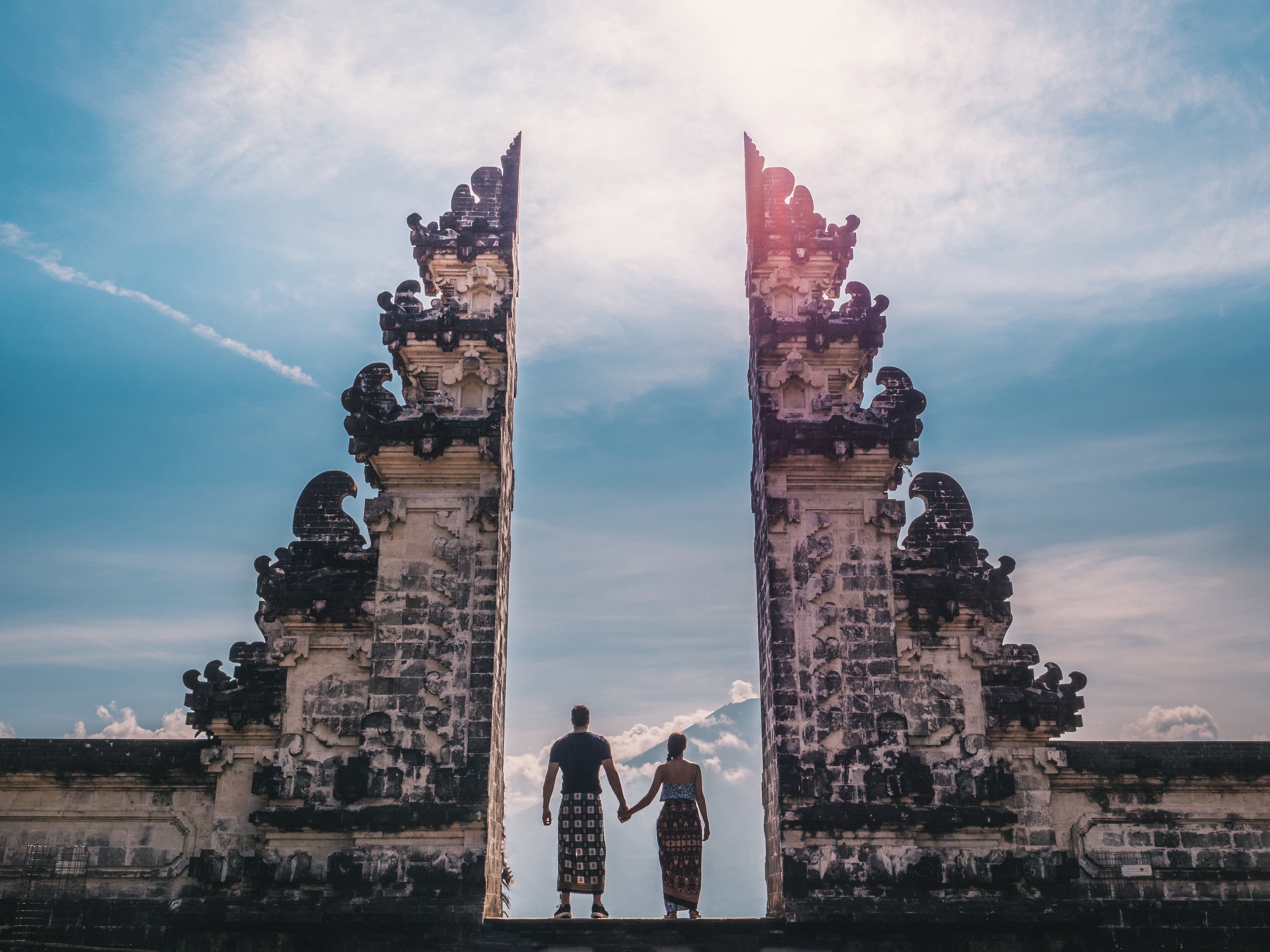 The Gates of Heaven at Lempuyang Temple, a popular tourist destination in Bali. More than 6.5 million people visited the island in 2018, but tourism growth has slowed. Photo: Handout