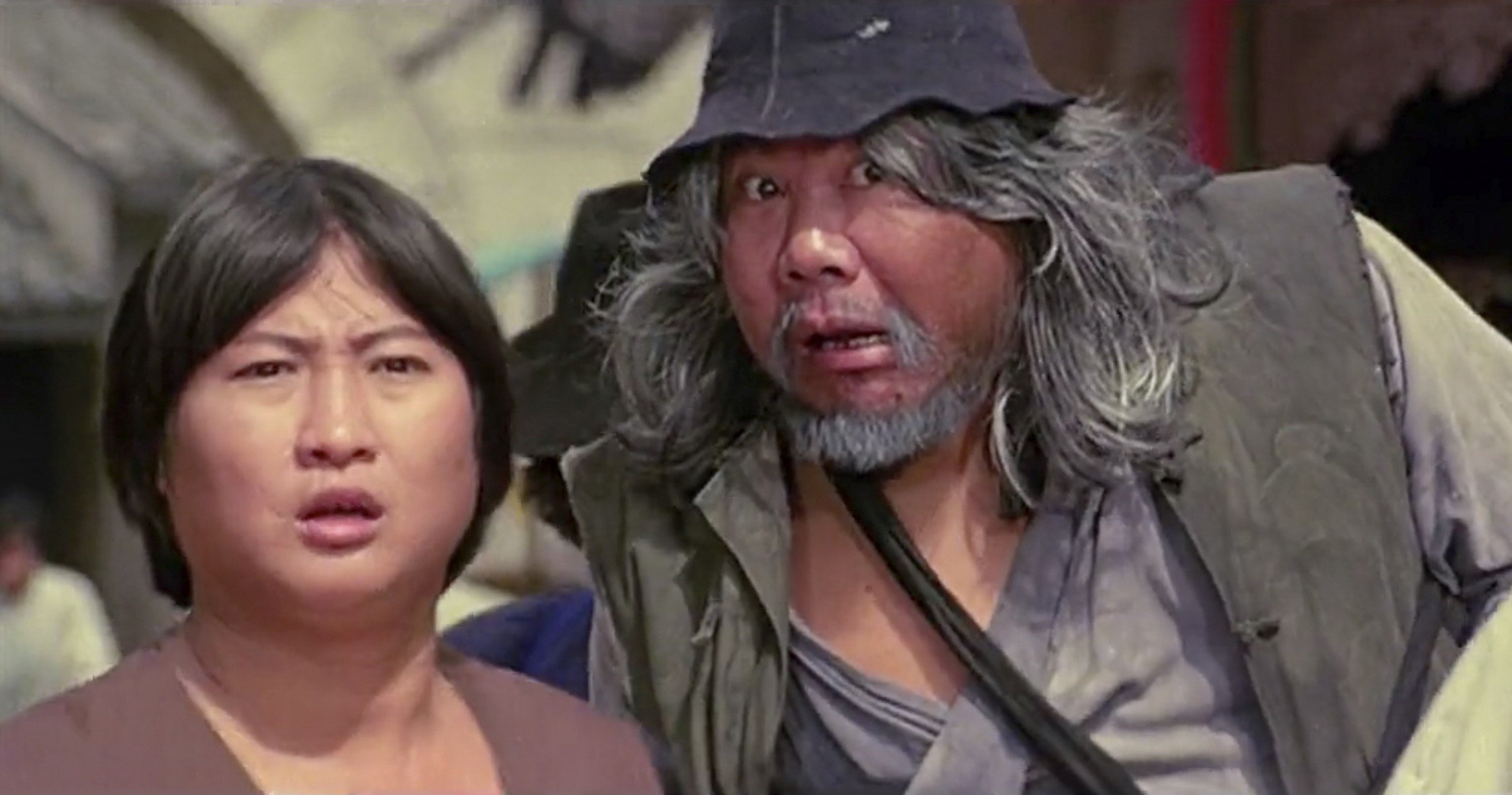 Hong Kong martial arts superstar Sammo Hung (left) in The Magnificent Butcher (1979). Image: YouTube