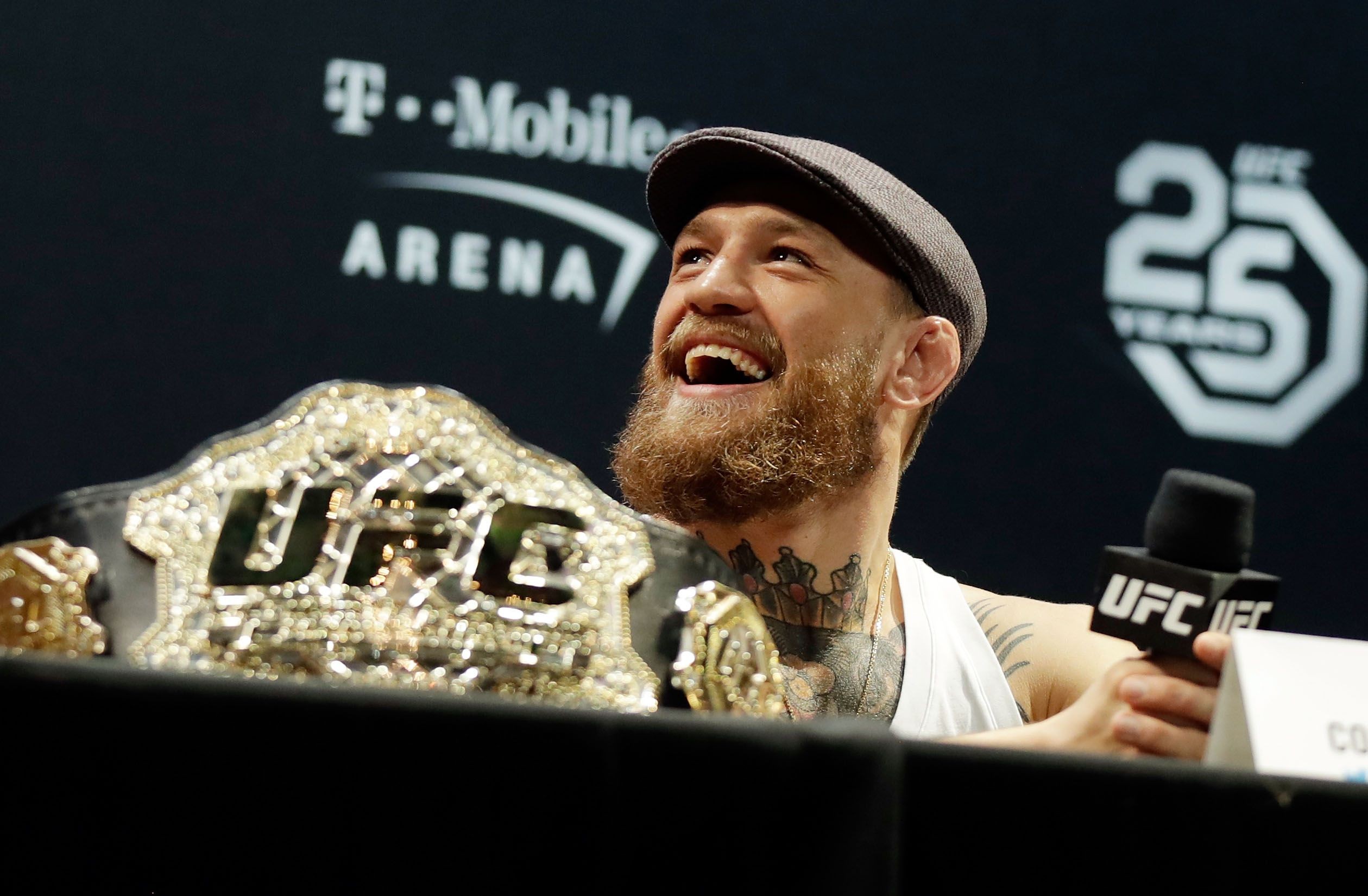 Conor McGregor returns to the UFC on January 18. Photo: AFP