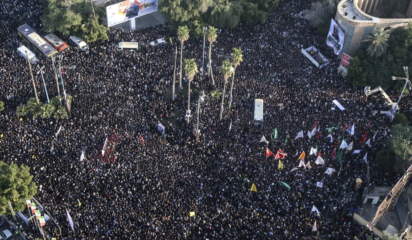 Thousands in Iran mourn slain general Qasem Soleimani, chanting ‘Death ...