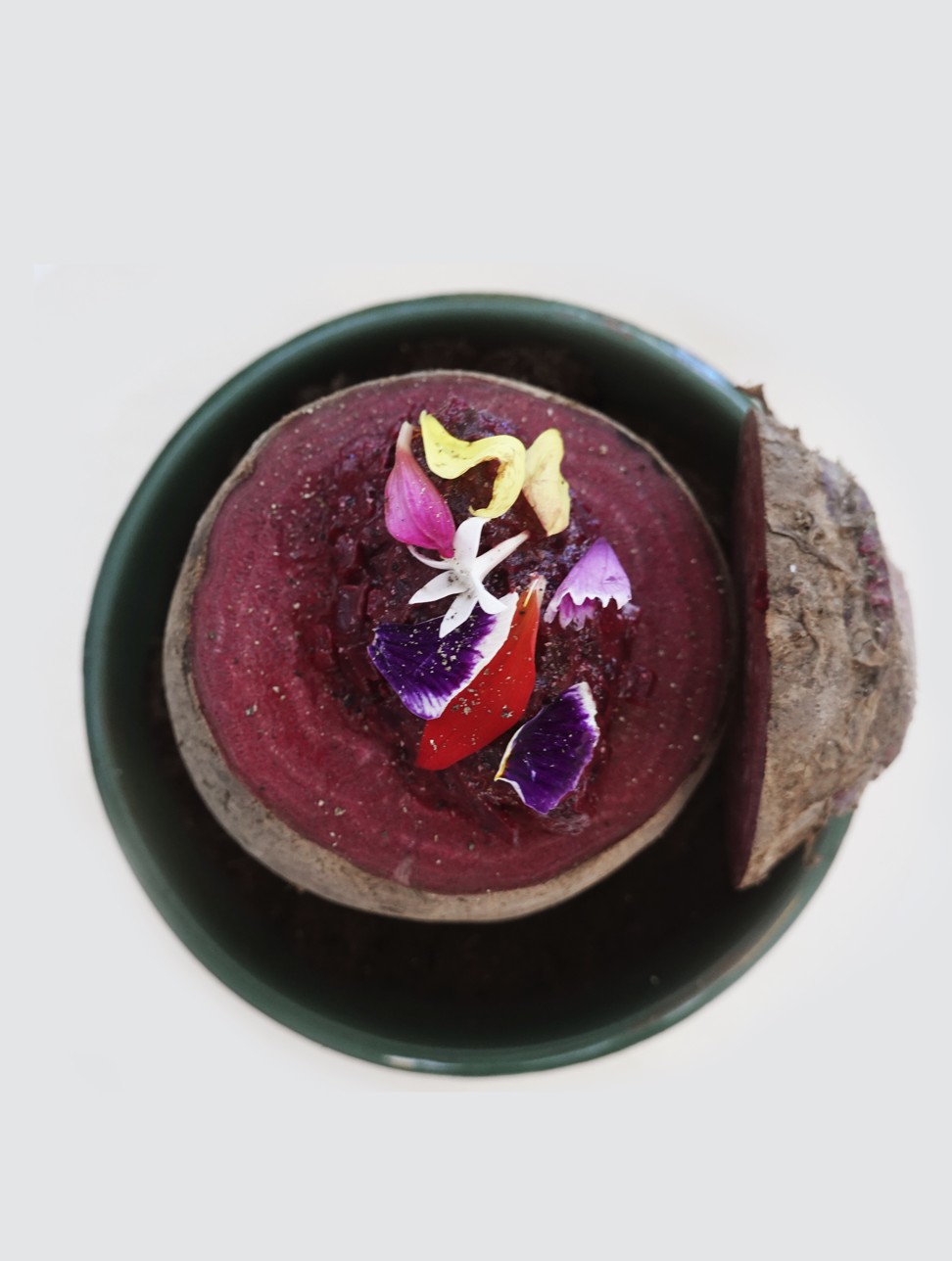 A tartar of beets, apples and avocado. Photo: Jeff Koehler