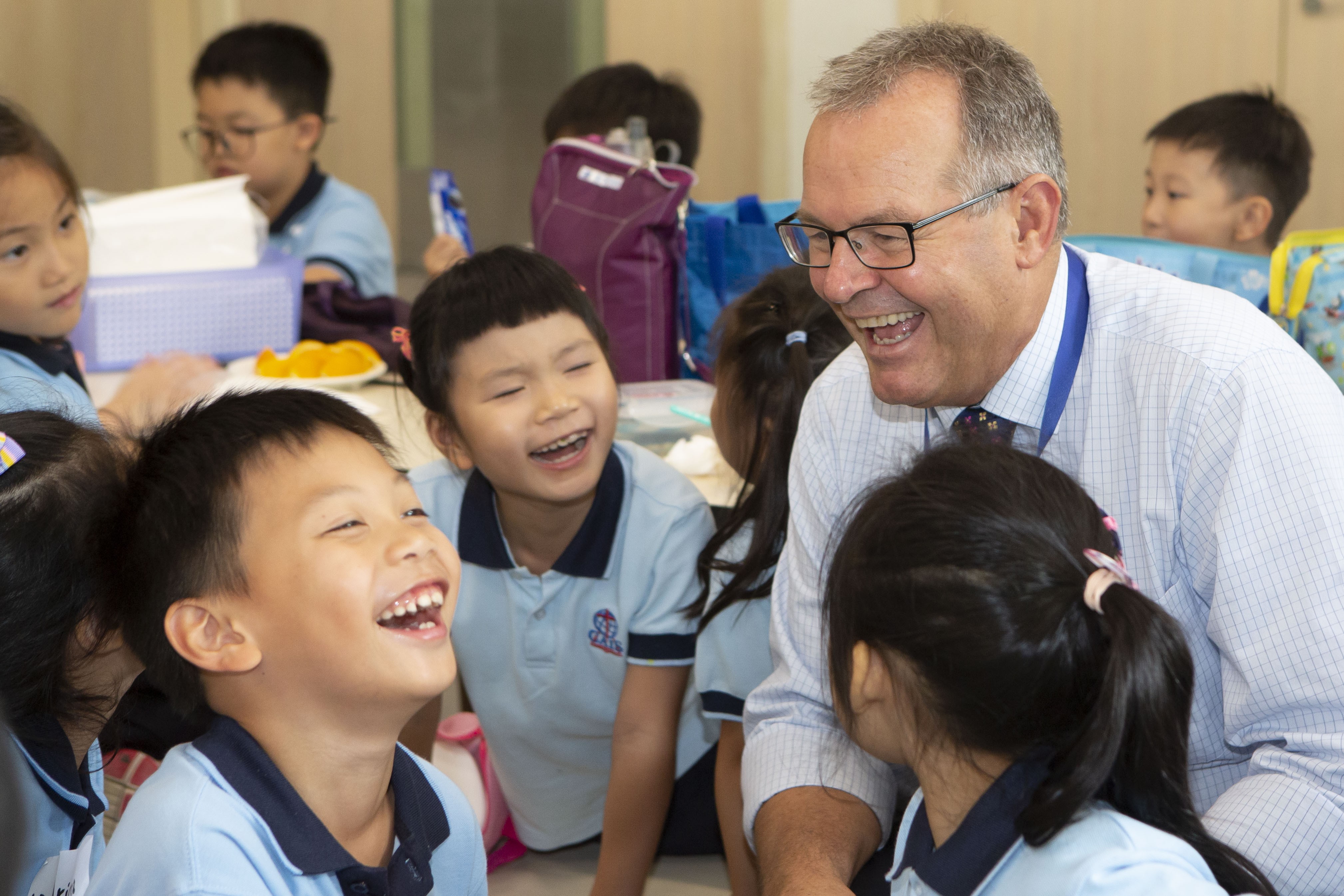 Richard Vanderpyl (above), head of school at Hong Kong’s Christian Alliance International School, says it is important to nurture in children a willingness to serve the needs of others and develop a sense of responsibility towards their community.