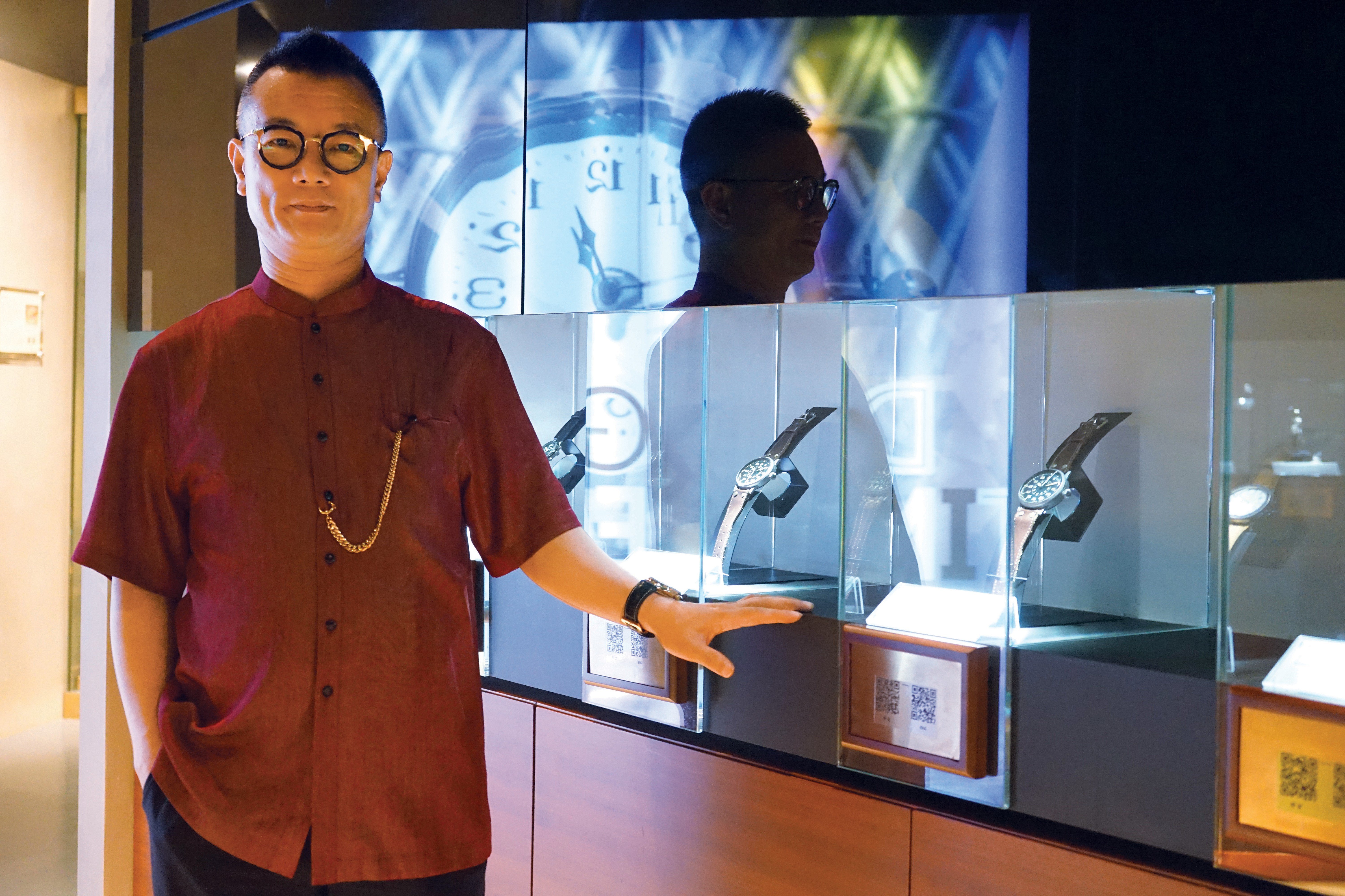 Curator Fong Wing Ngai uses the two-storey Macau Timepiece Museum to share his love for watches and highlight Macau’s pioneering role in China’s horological history. Photos: Handouts