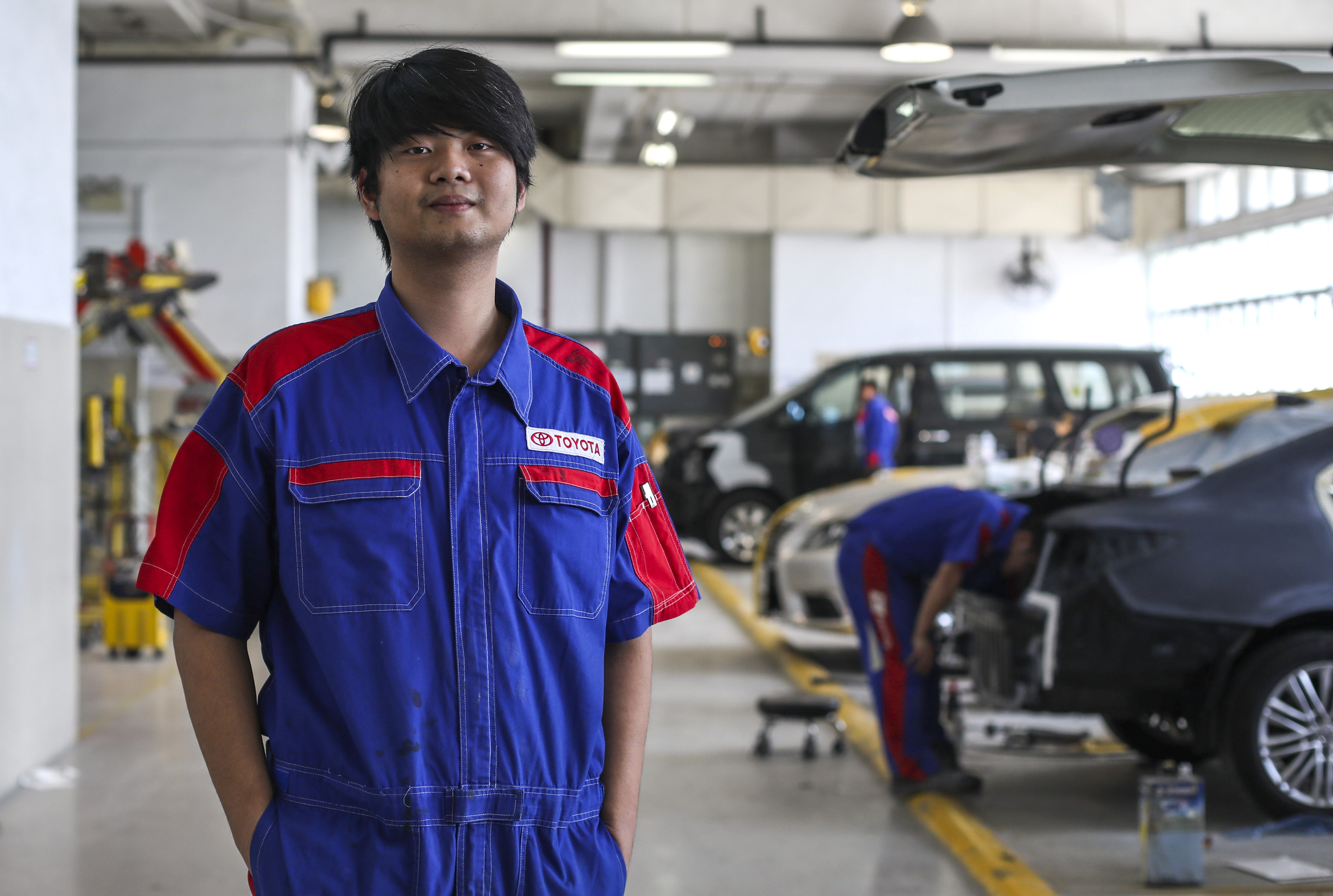 Li Kam-hung’s career in the career has been turbo-charged since he won a category of the WorldSkills Competition in Kazan last August. Photo: Xiaomei Chen