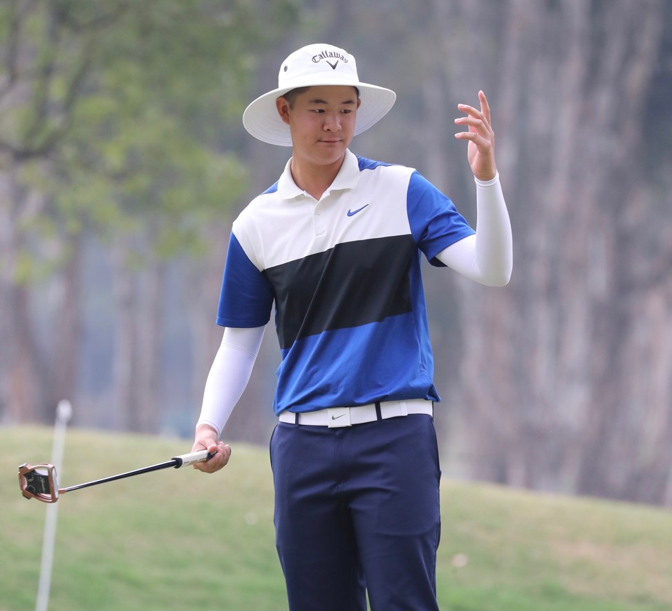 Seventeen-year-old Alexander Yang has been a revelation at Hong Kong Golf Club this week.