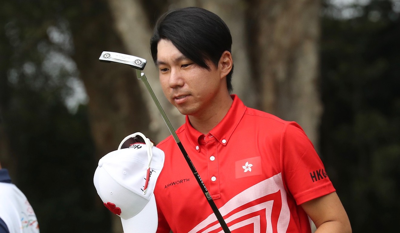 Terrence Ng makes the Hong Kong Open cut for the first time after finishing both rounds at par. Photo: K.Y. Cheng