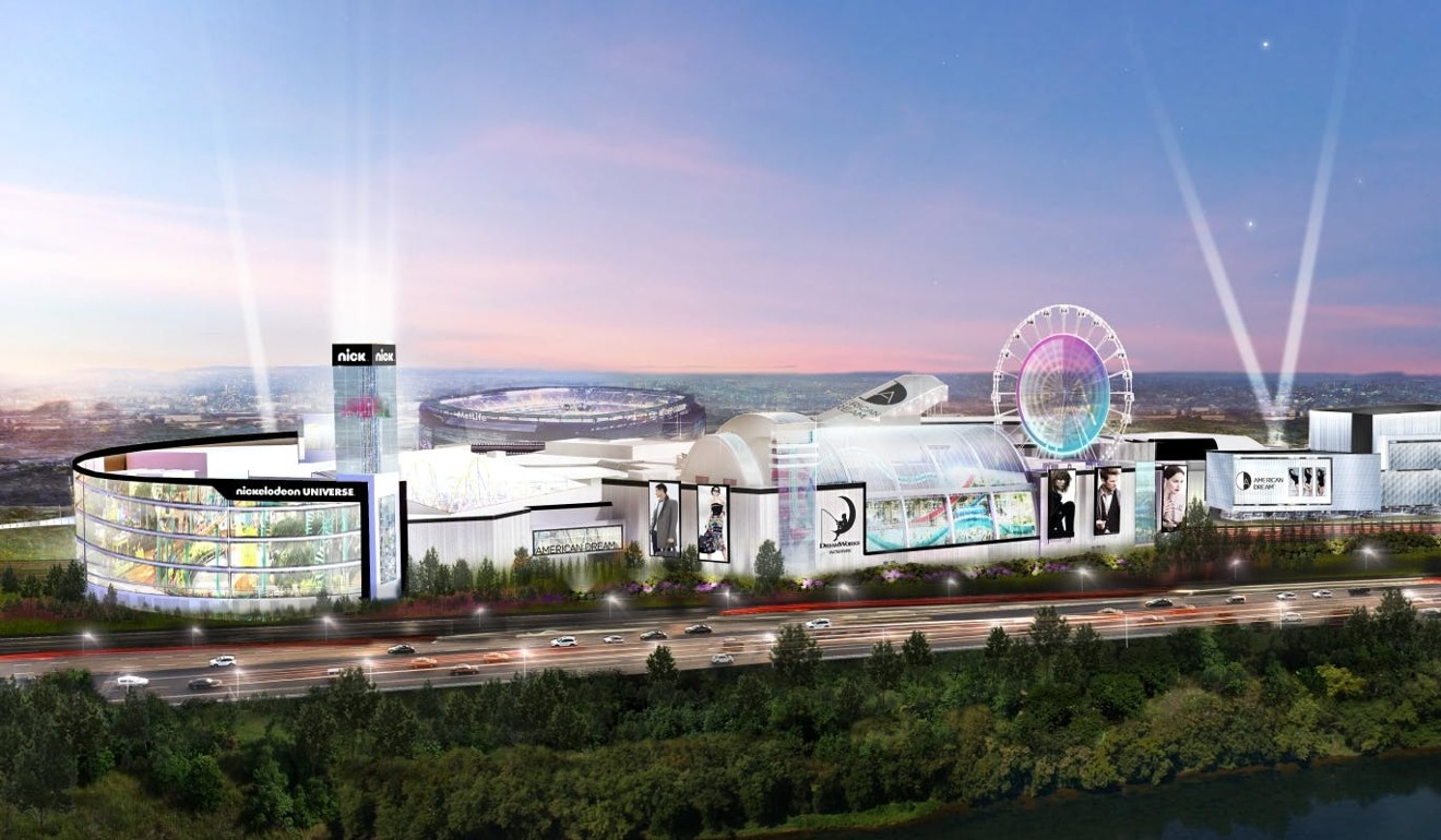 An artist's rendering of the mega-mall. Photo: American Dream
