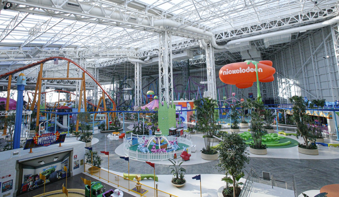 The Nickelodeon Universe park at the American Dream. Photo: AFP