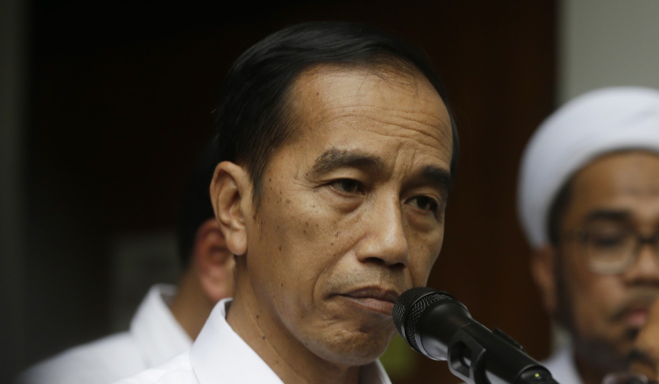 Indonesian President Joko Widodo is standing by the controversial Omnibus Bill on Job Creation. Photo: AP