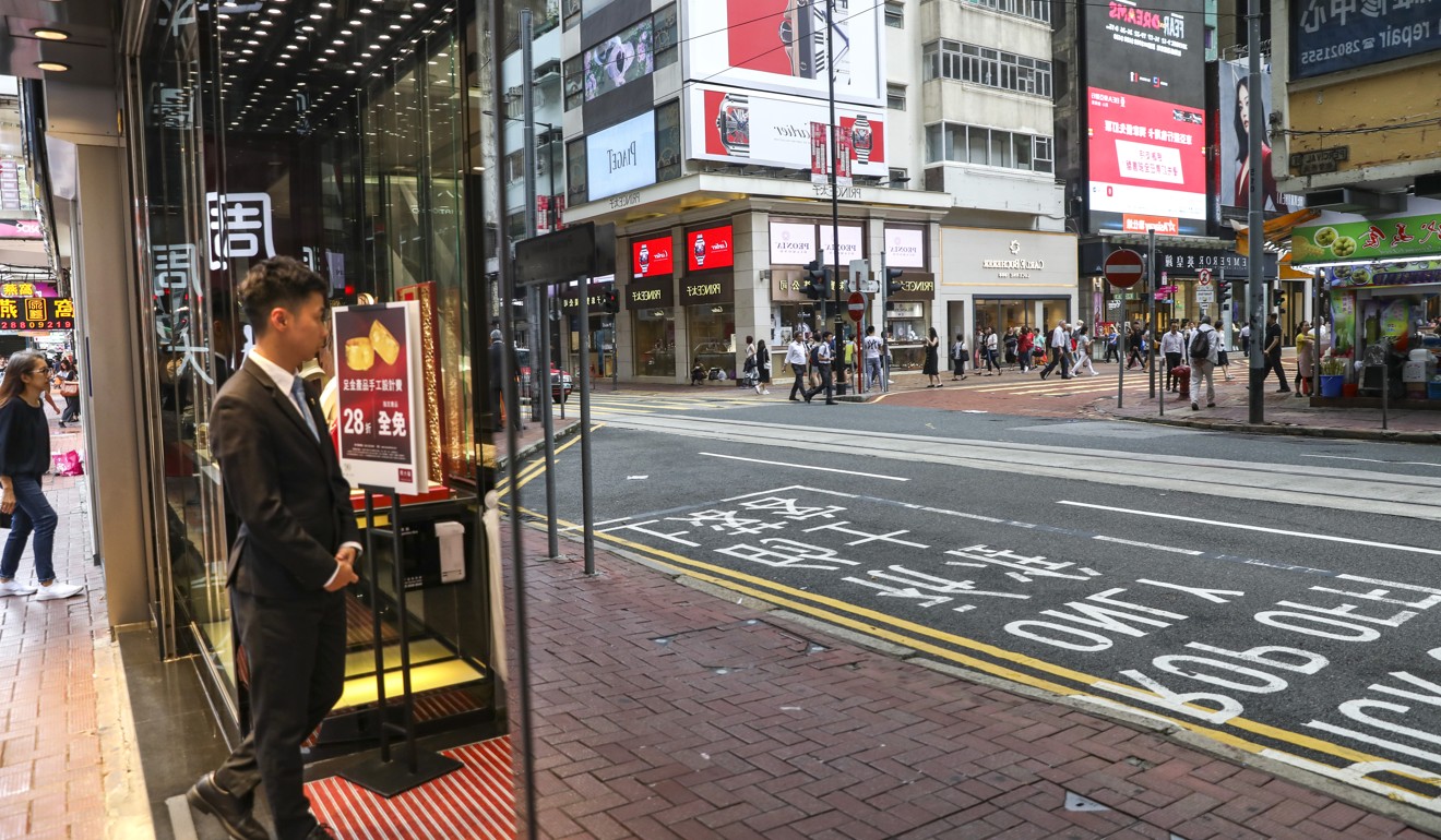 Some shops in Causeway Bay have either closed or endured poor business in 2019 amid anti-government protests in Hong Kong. Photo: Nora Tam