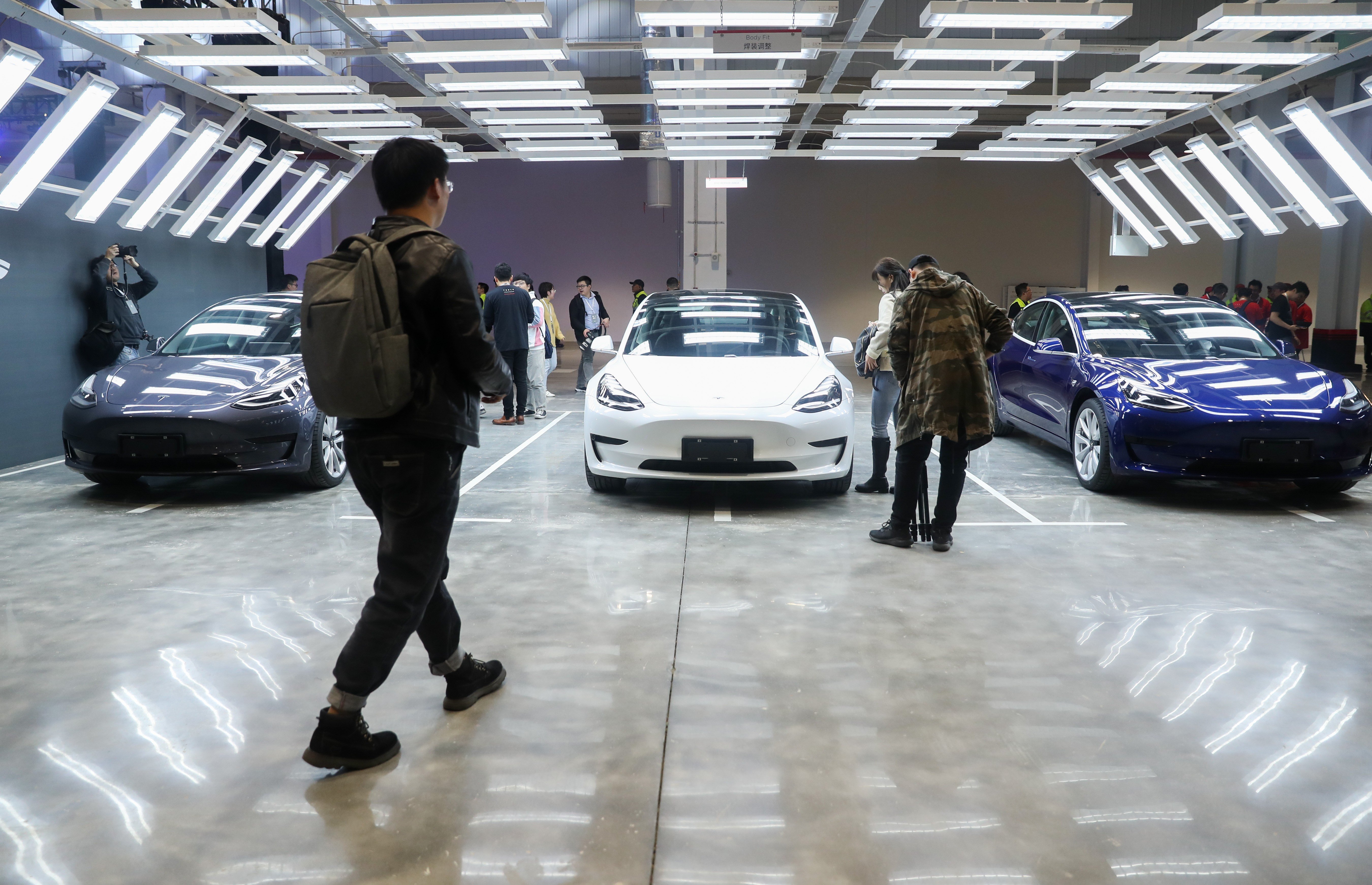Despite being home to Tesla’s US$2 billion Gigafactory 3, Shanghai’s ambitions of transforming itself into a global financial centre by this year remain unfulfilled. Photo: Xinhua