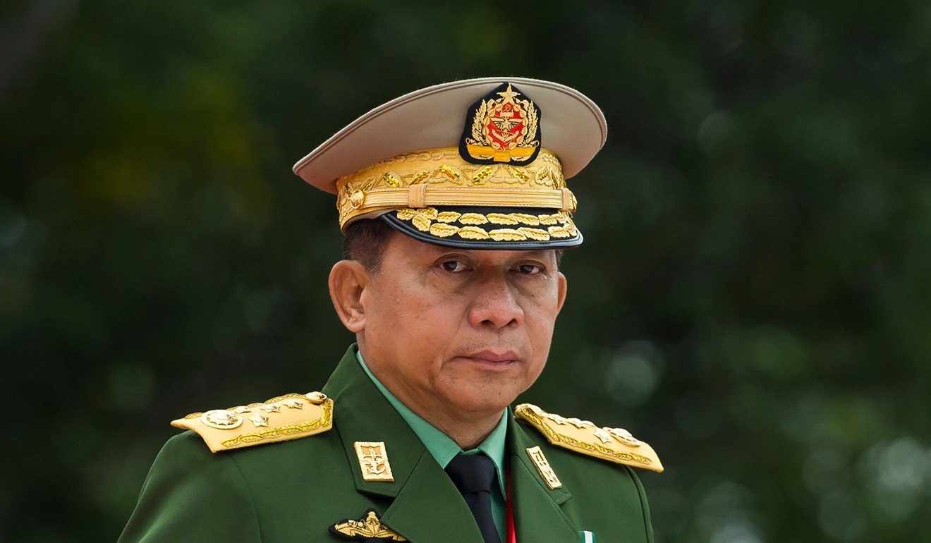 Xi Jinping is expected to meet Myanmar’s military chief General Min Aung Hlaing during his visit. Photo: AFP