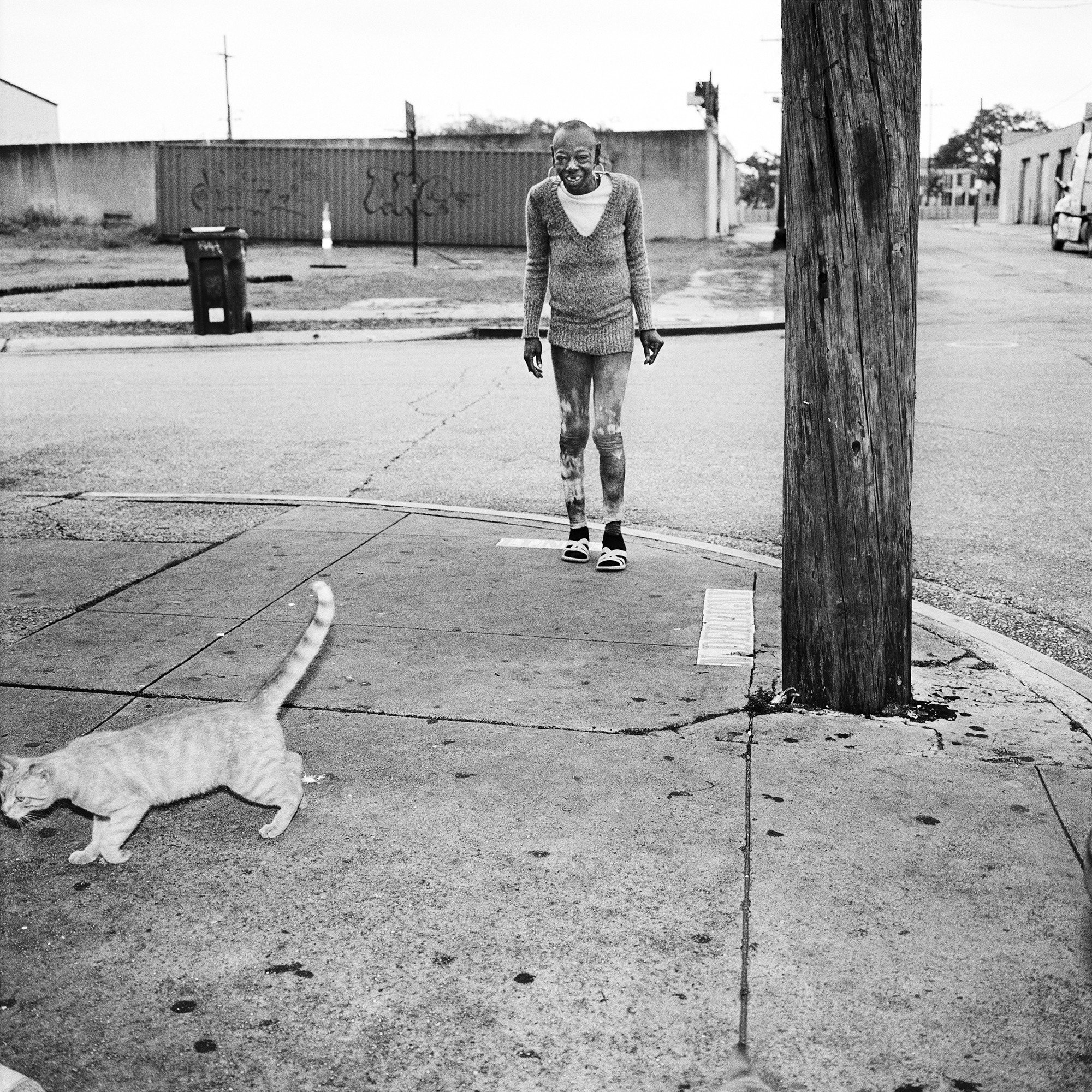 Indian photographer Sohrab Hura took a joint road trip through the southern US, capturing gritty black-and-white photos along the Mississippi River, including Crossroad, New Orleans, Louisiana (above). Photo: Sohrab Hura