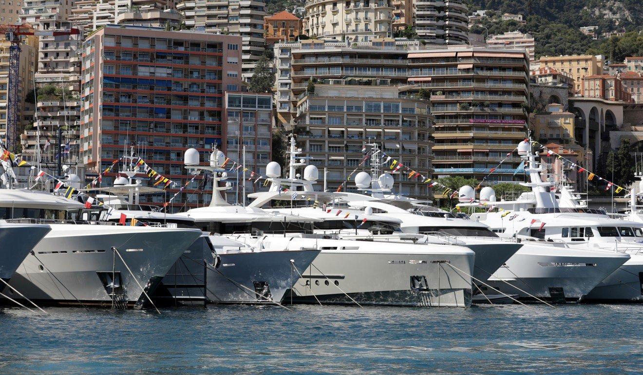 Luxury boats during the Monaco Yacht Show on September 25, 2019. File photo: Reuters