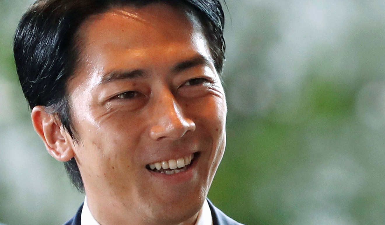 Japan's Environment Minister Shinjiro Koizumi is seen after his appointment to the position in September 2019. Photo: Reuters