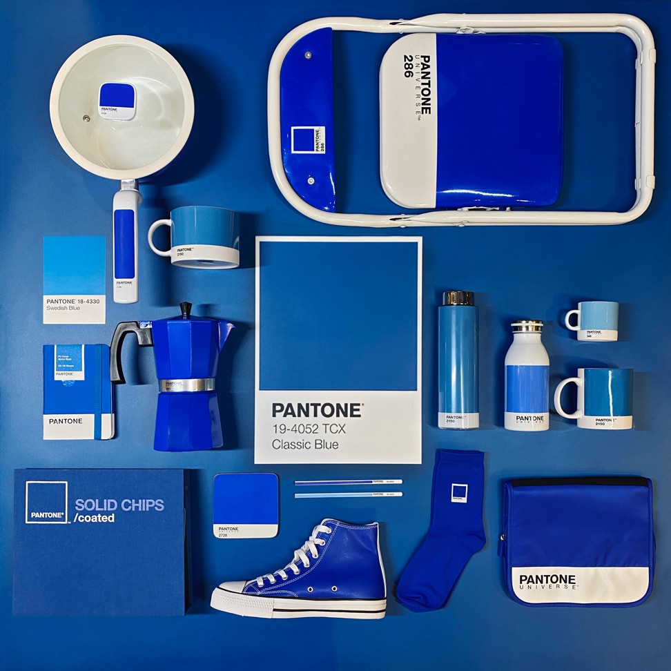 Photographer Thomas Fung's work featuring ‘classic blue’, the Pantone Colour of 2020.