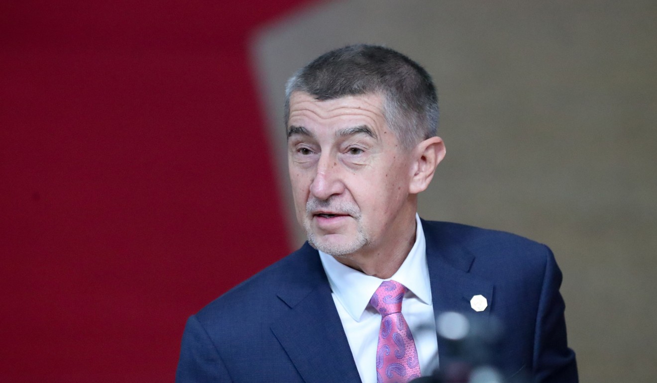 Prime Minister Andrej Babis warned of a “considerable” trade deficit with China in 2018. Photo: AFP