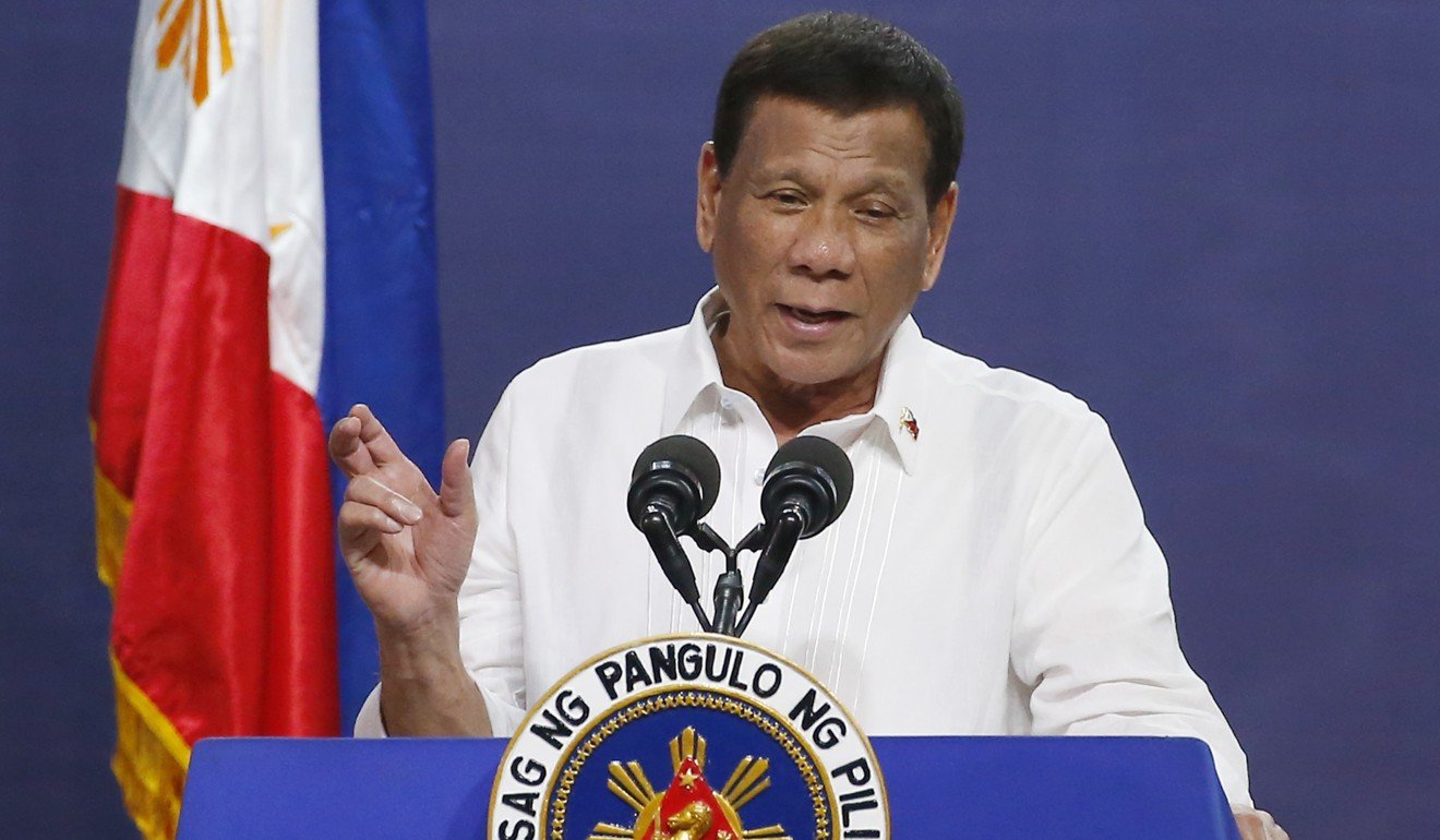 Philippine President Rodrigo Duterte has bet heavily on the offshore gambling industry. Photo: AP