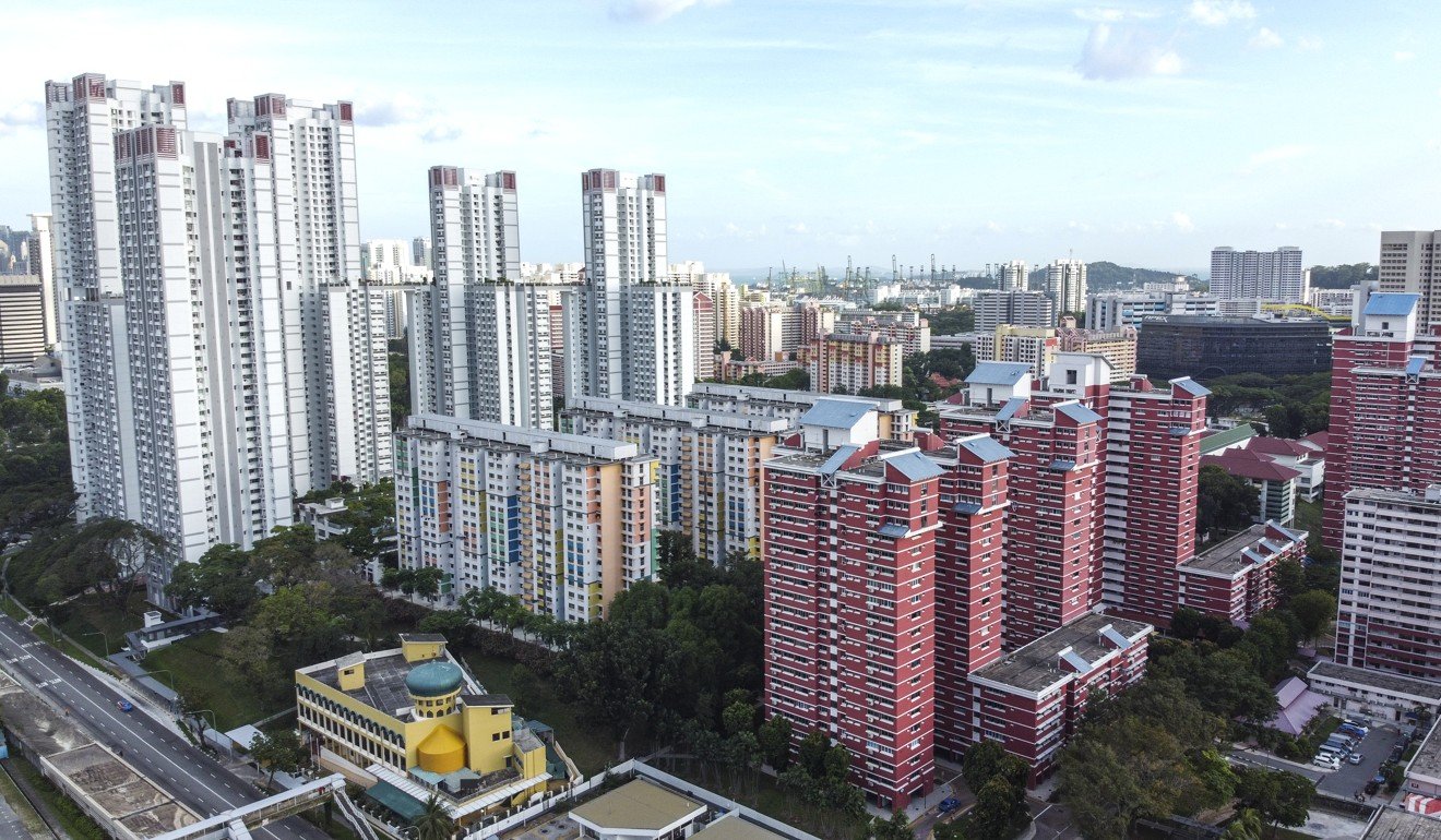 Public housing in Singapore. A third of Singapore’s energy consumption goes towards cooling residential and commercial properties. Photo: Roy Issa