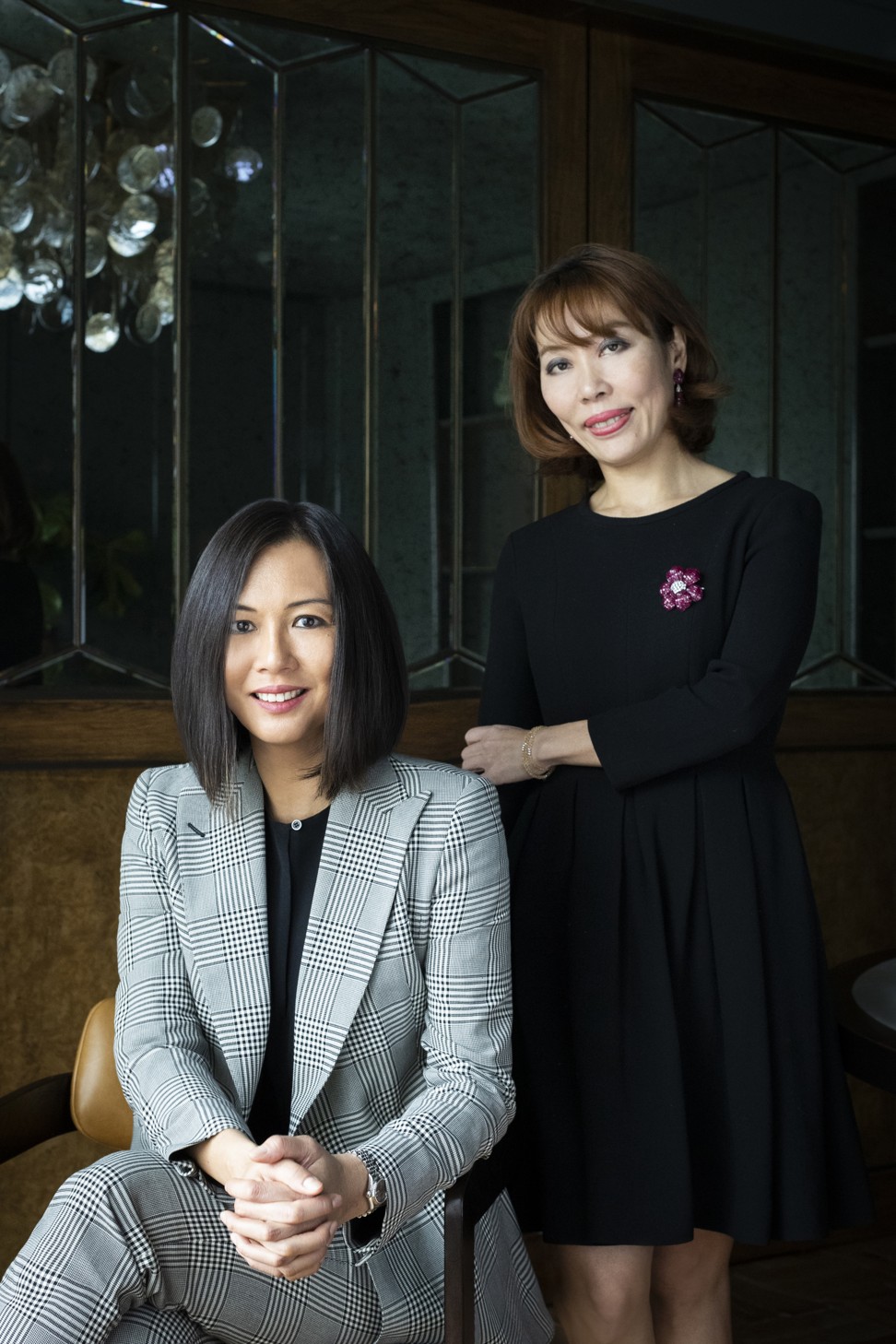 Apex Property co-founders Sylvia Tang (left) and Vicky Lam say being women did not put them at a disadvantage in the highly-competitive luxury property development. Photo: Handout