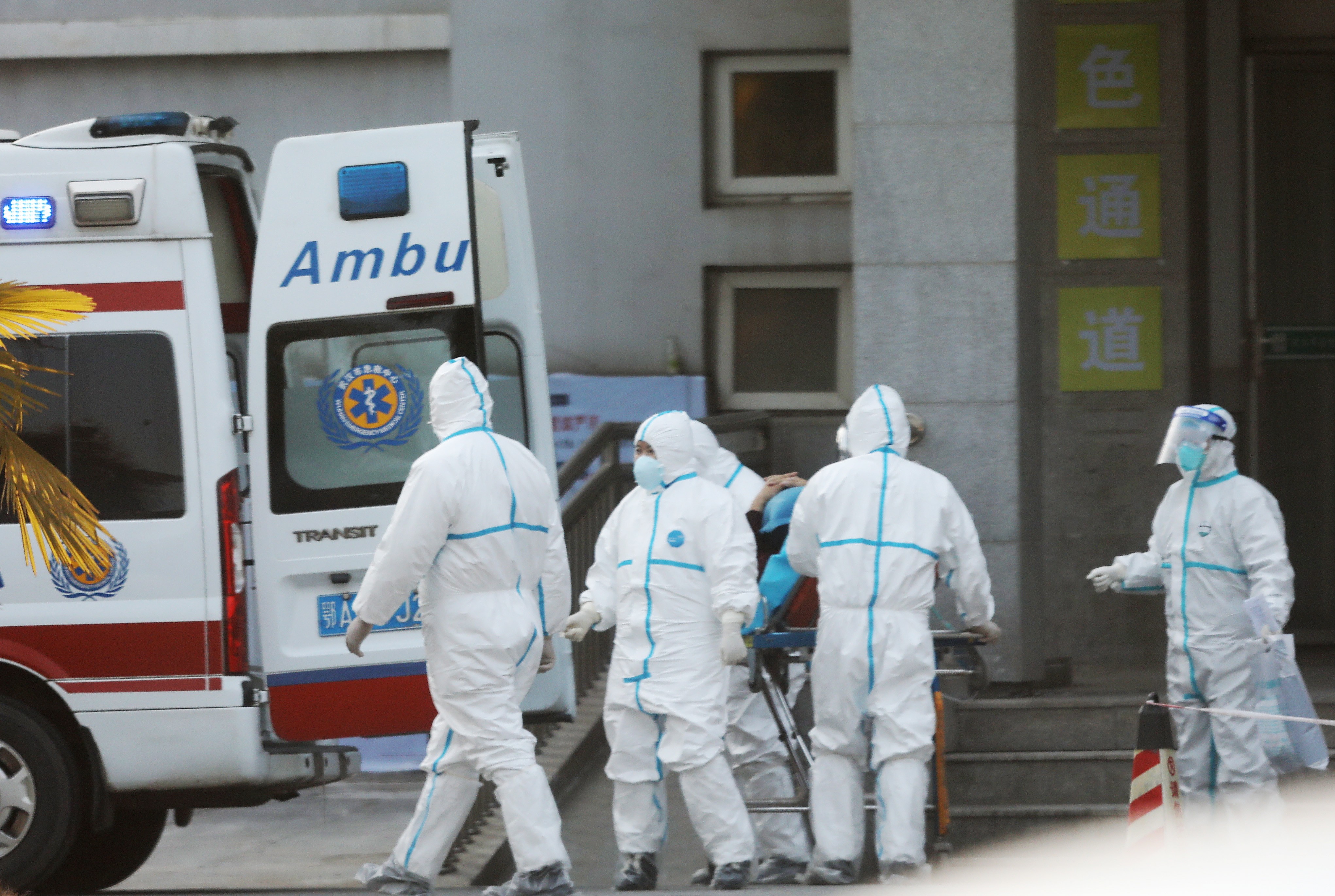 Jinyintan hospital in Wuhan, where patients infected with the new coronavirus have been treated. Photo: EPA-EFE