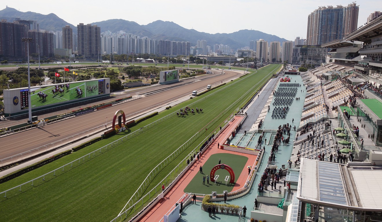 The opening race is conducted in front of a virtually empty stand.