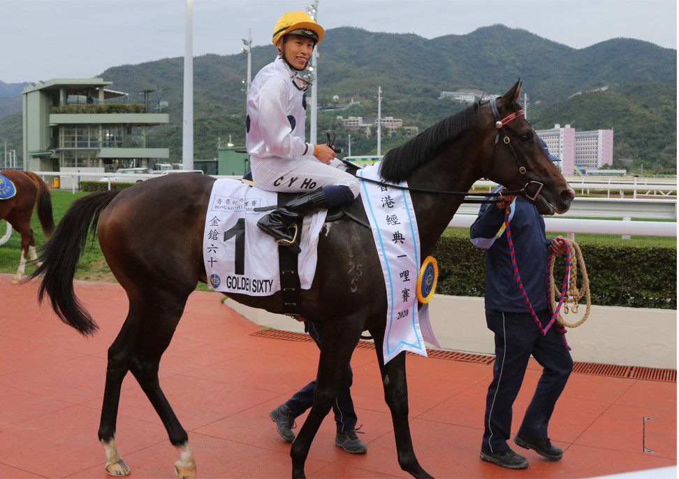 Vincent Ho is all smiles after his biggest race win.