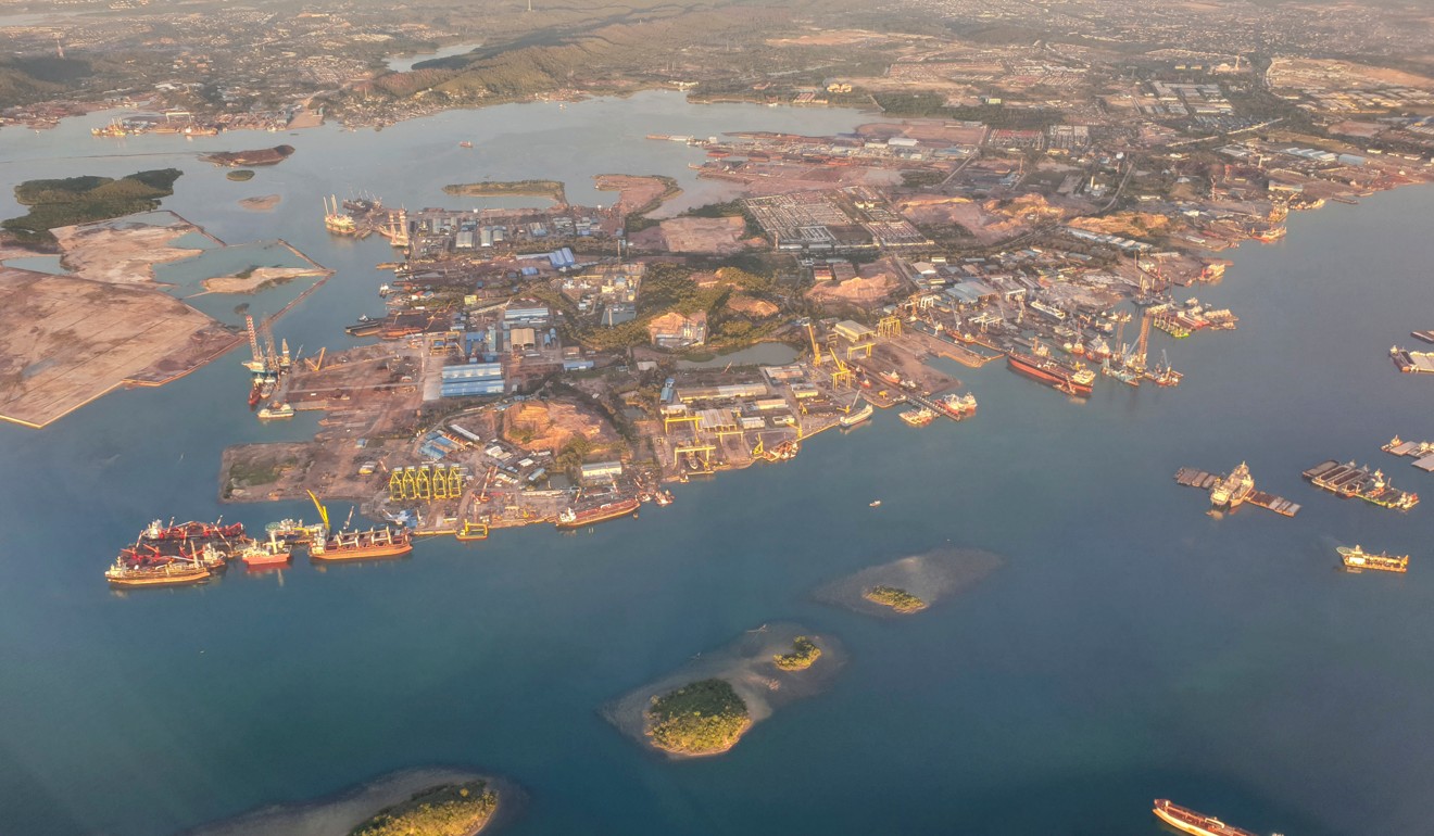 A view of shipyards on Batam island, Riau Islands province, Indonesia. Photo: Reuters