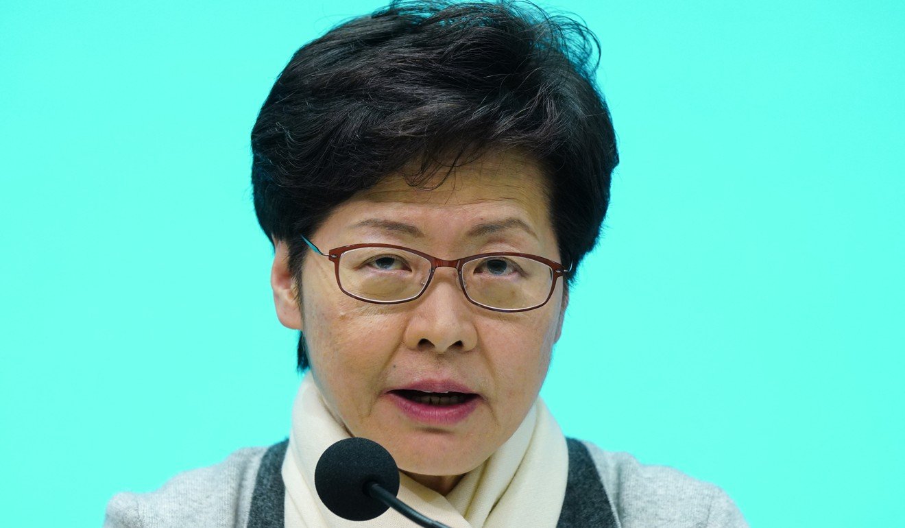 Hong Kong Chief Executive Carrie Lam was forced to reverse the decision to use a public housing estate in Fanling as a backup quarantine site for medical staff. Photo: Sam Tsang